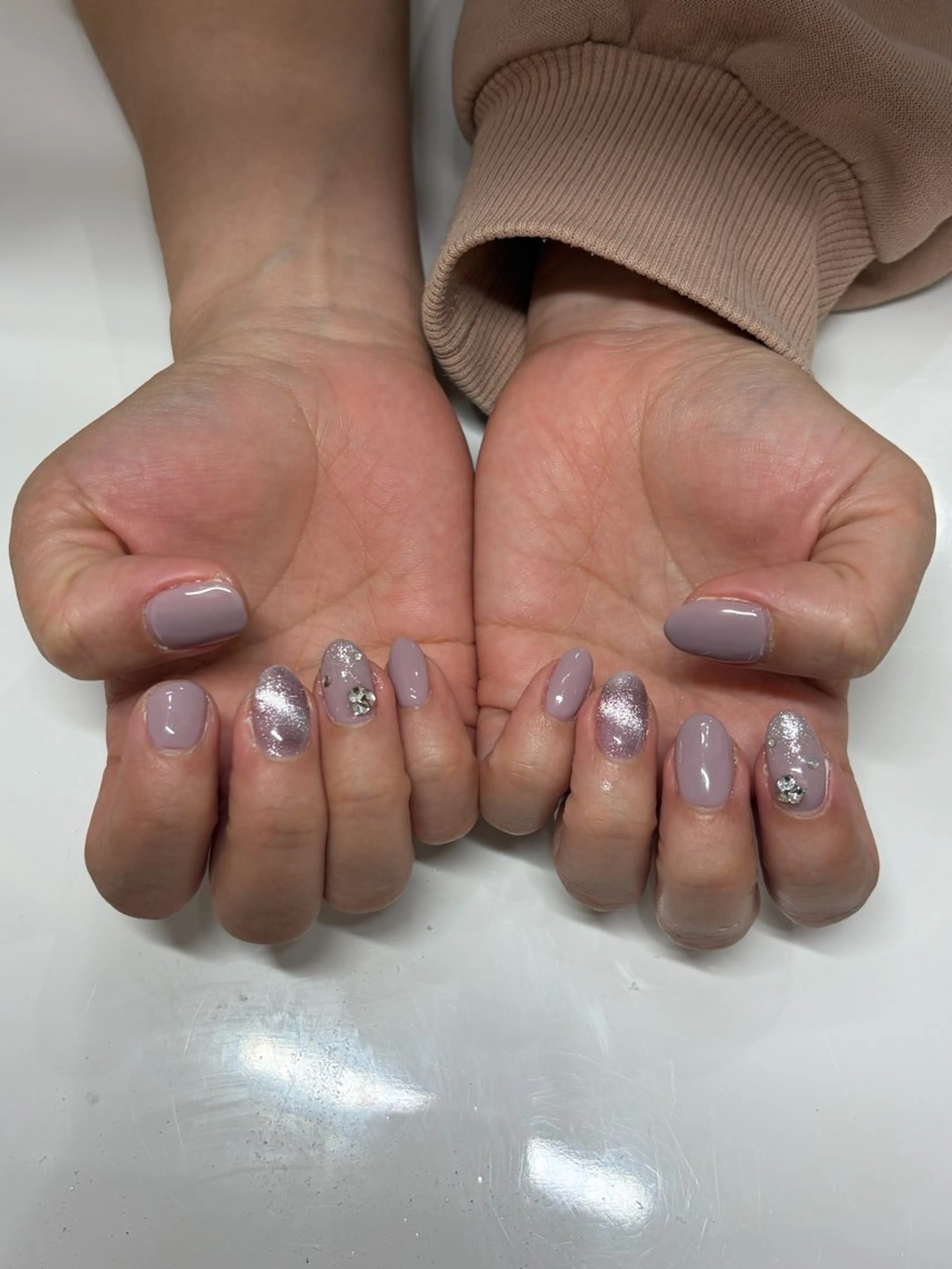 ネイル マグネットネイル ハンドネイル 🪷Bianca ✜ Hasegawa🪷のネイルデザイン