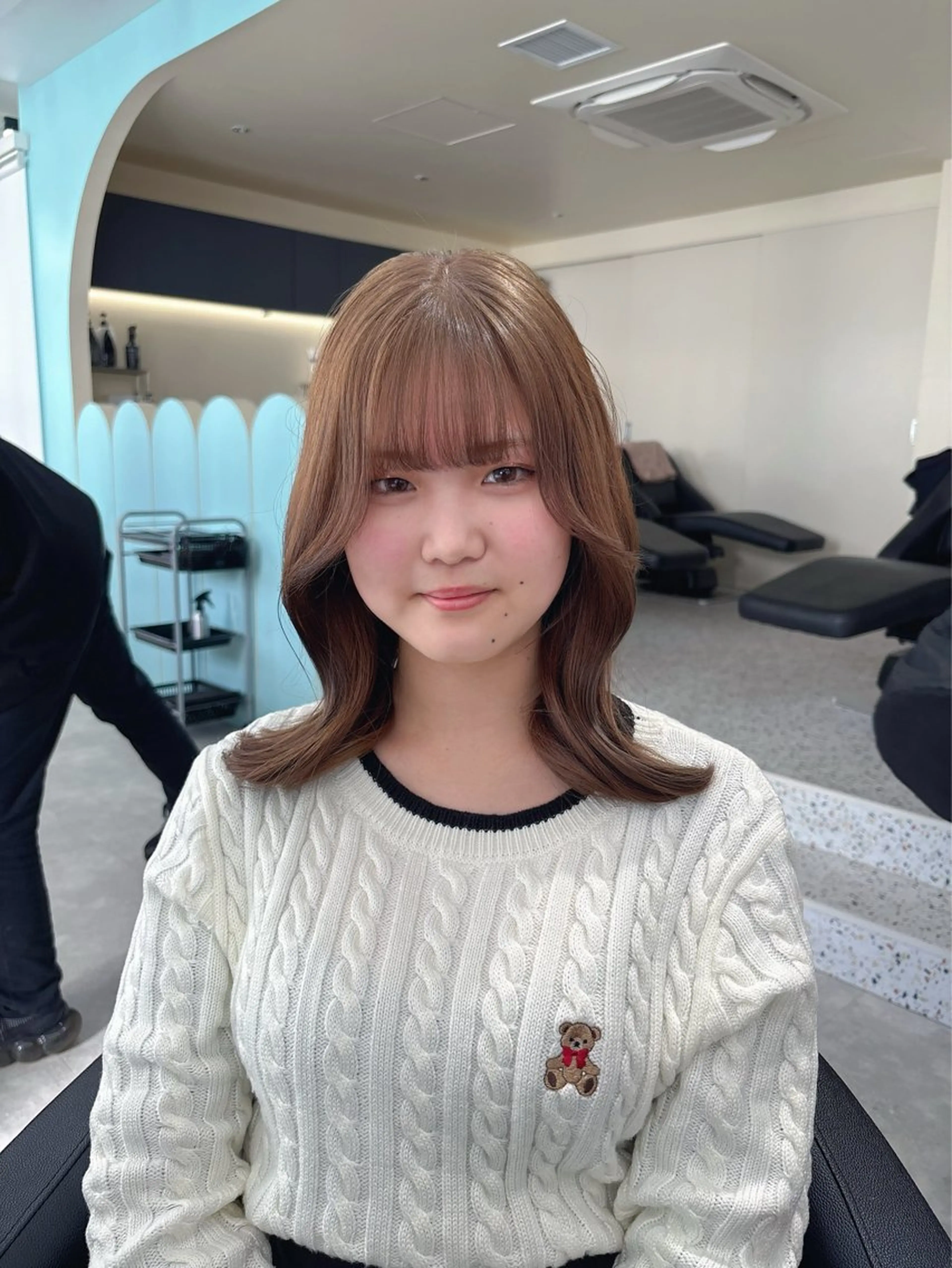 カラー Wカラー/暖色/べ ージュりく©︎🐝のヘアスタイル