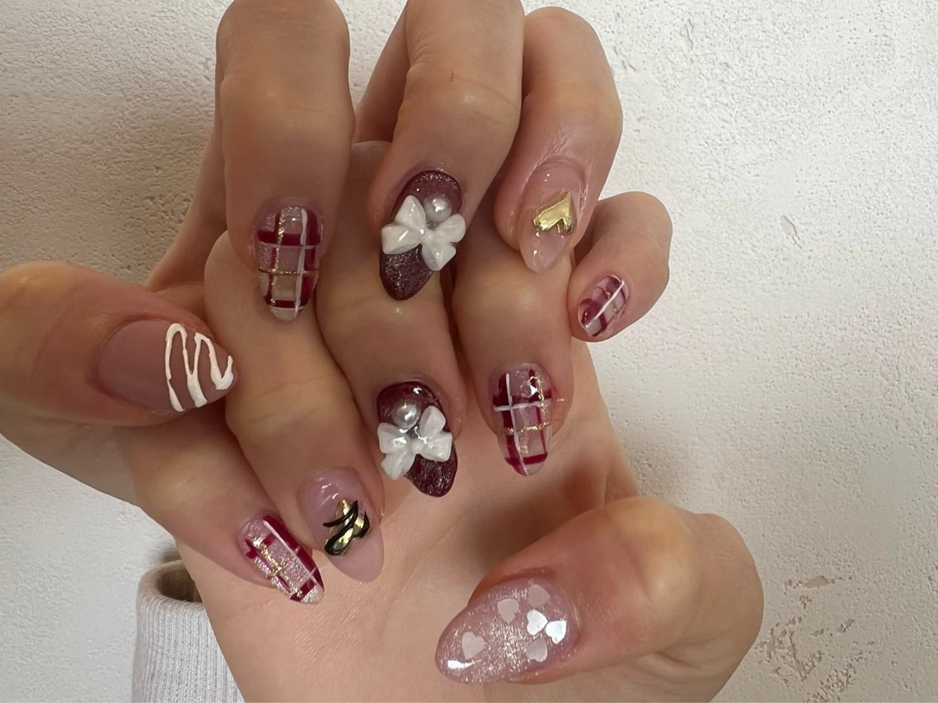 ネイル 2/7ご予約 ◎ 本田 知美🎀のネイルデザイン
