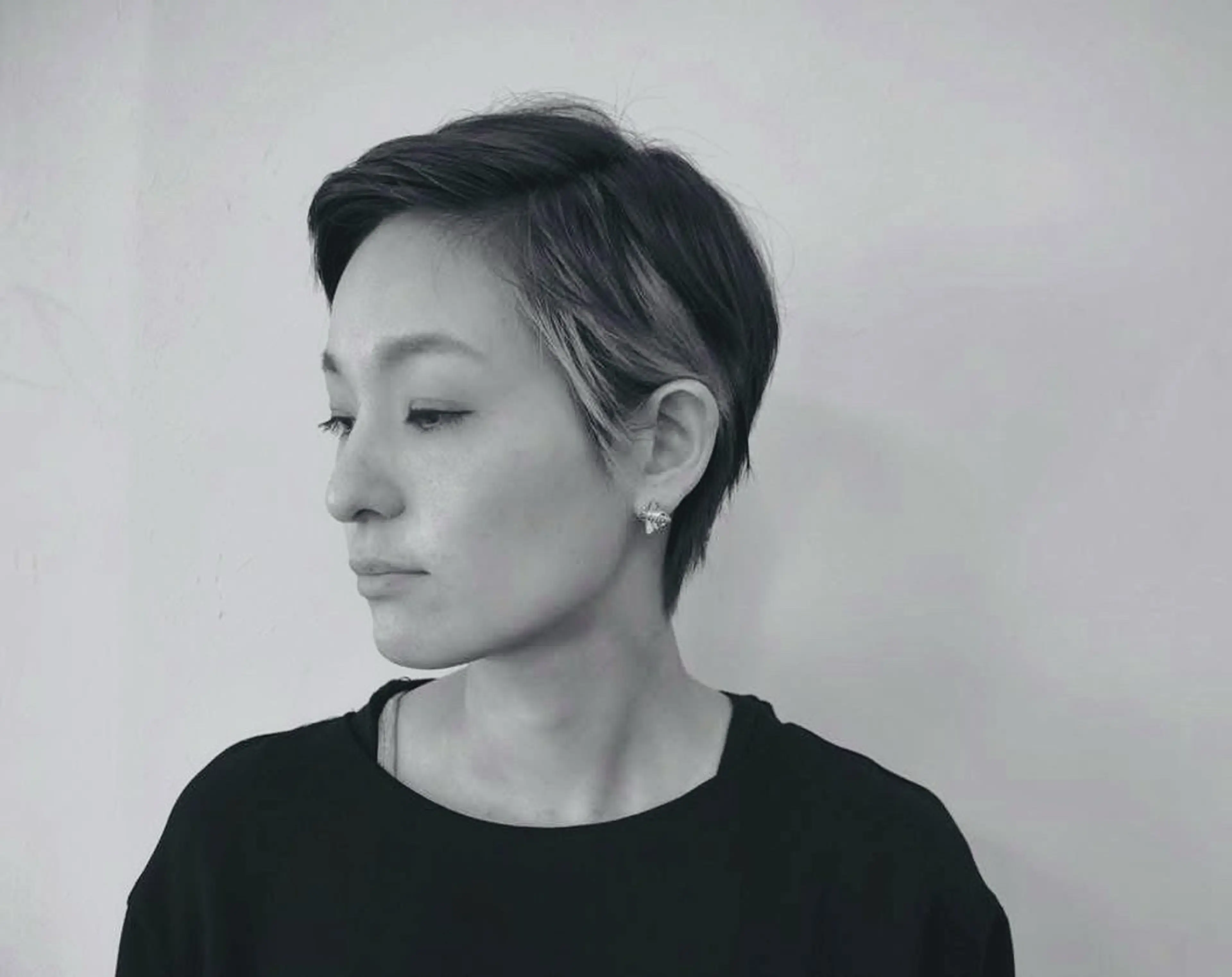 ショート カラー 中島 剛のヘアスタイル