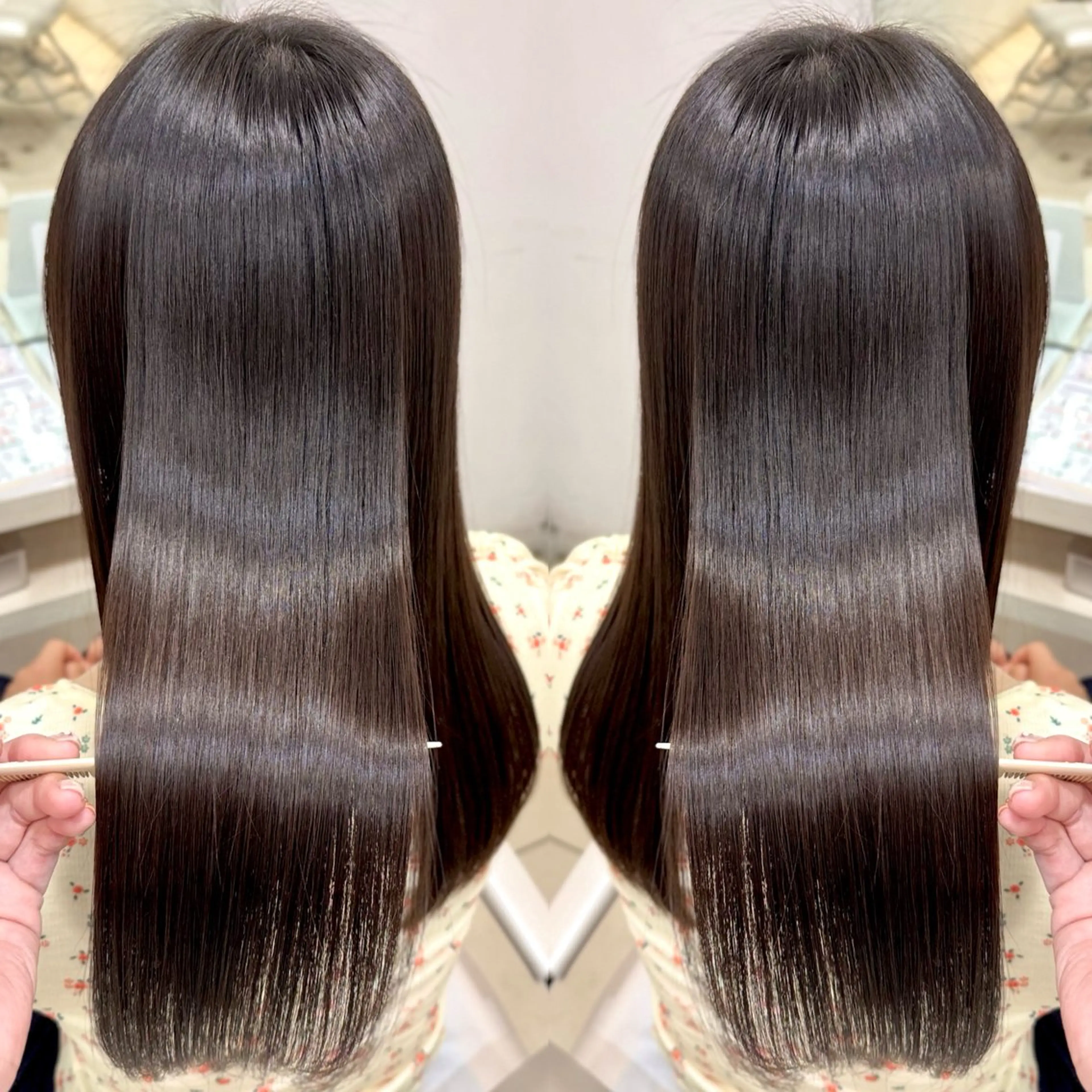 ロング カット ヘアカラー 💎髪質改善特化/ 町田莉彩💎のヘアスタイル