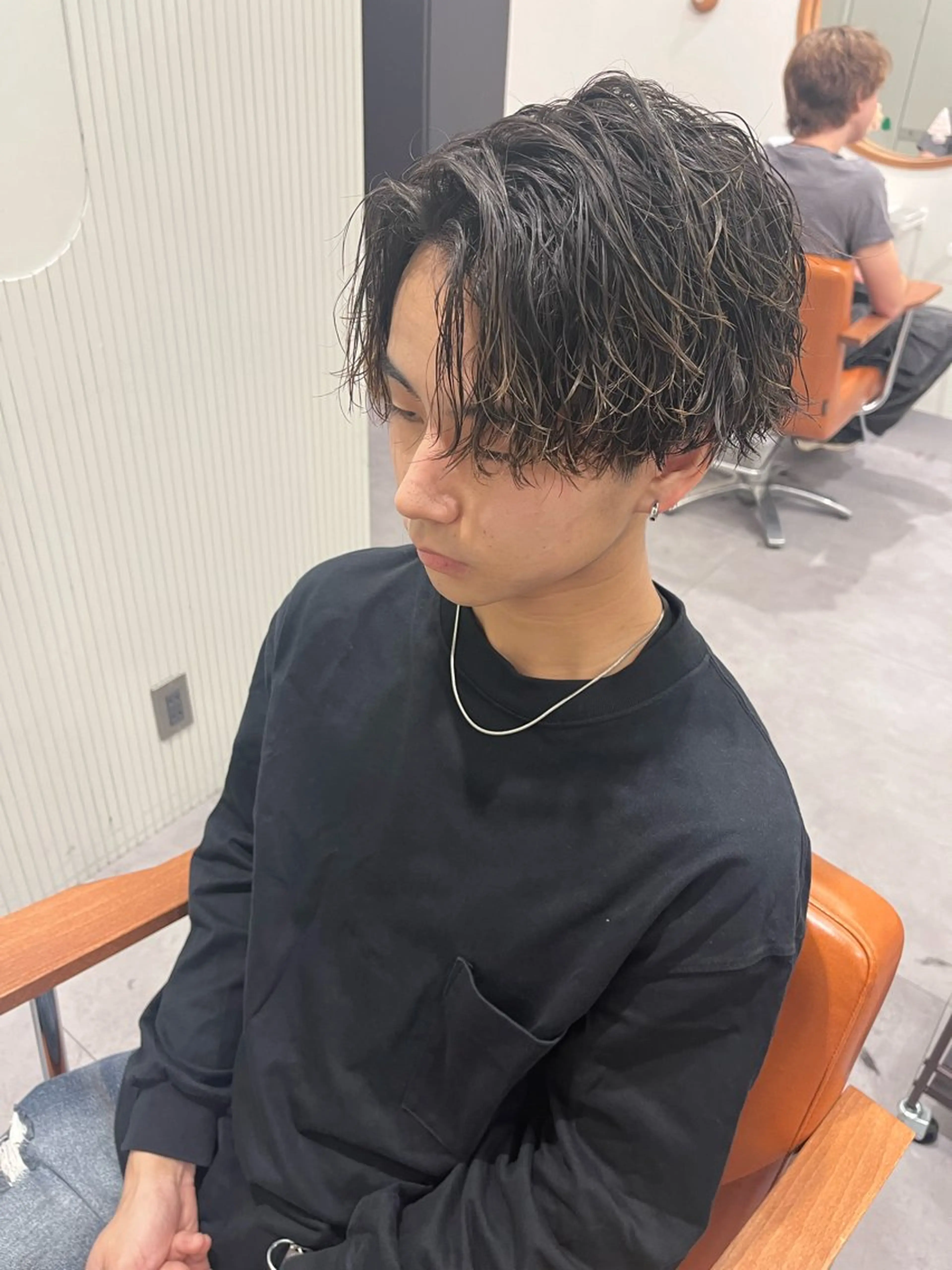 ショート パーマ メンズ Bond Story white所属・【メンズ特化】 メンズパーマ/雄斗のヘアスタイル