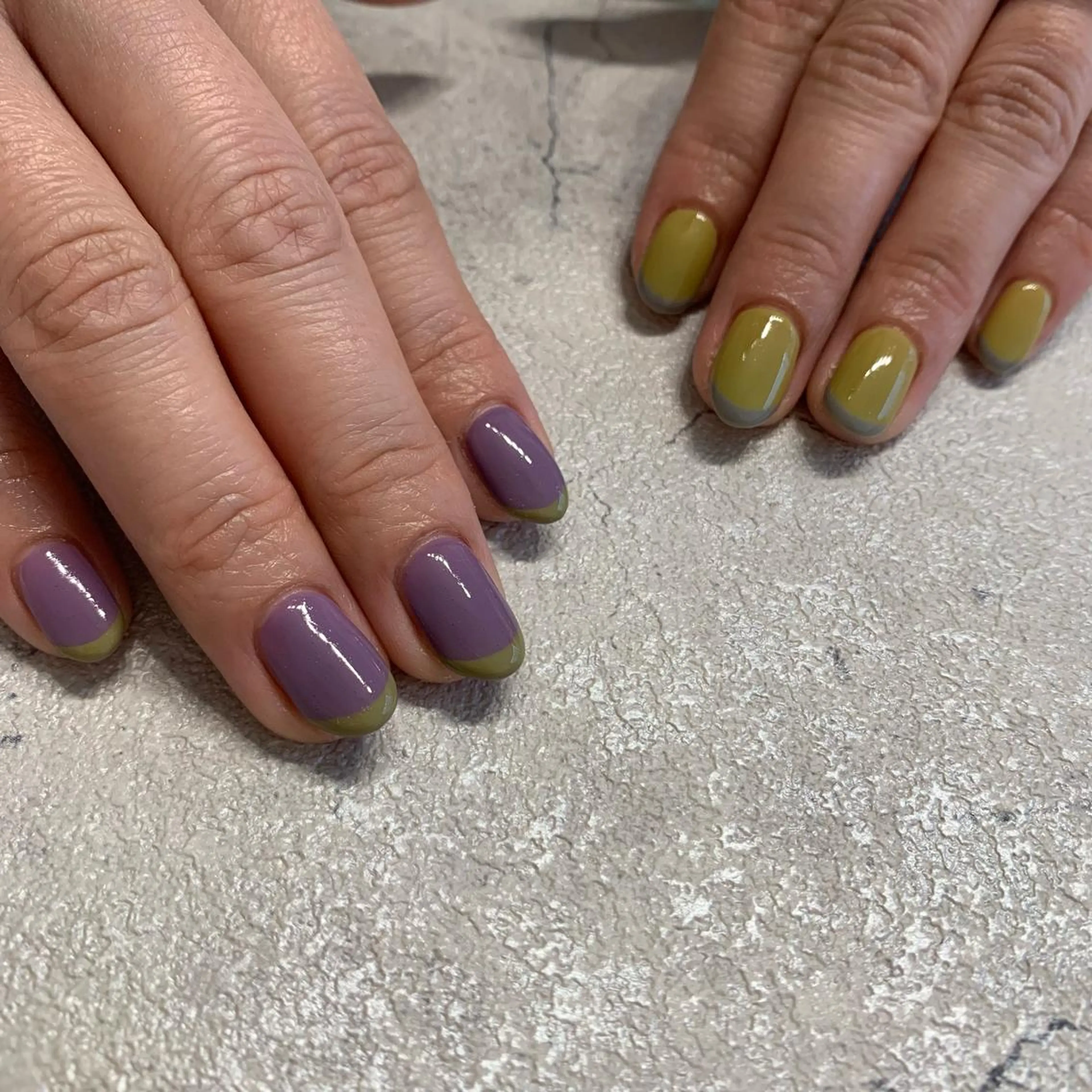 ネイル フレンチネイル ハンドネイル Aimer Ciel エメシエル大宮ネイルのネイルデザイン