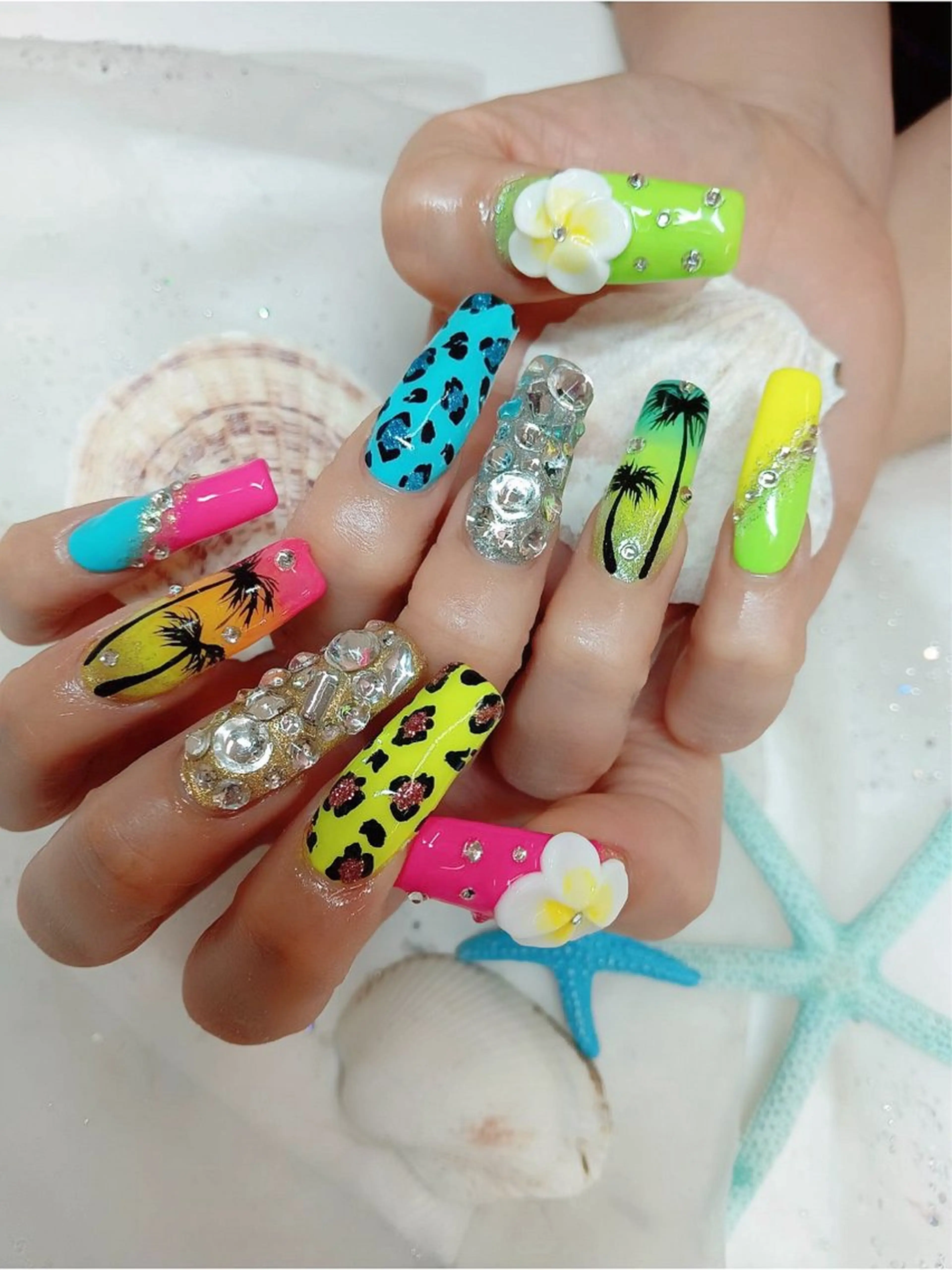 ネイル ハンドネイル 柘植 祐子のネイルデザイン