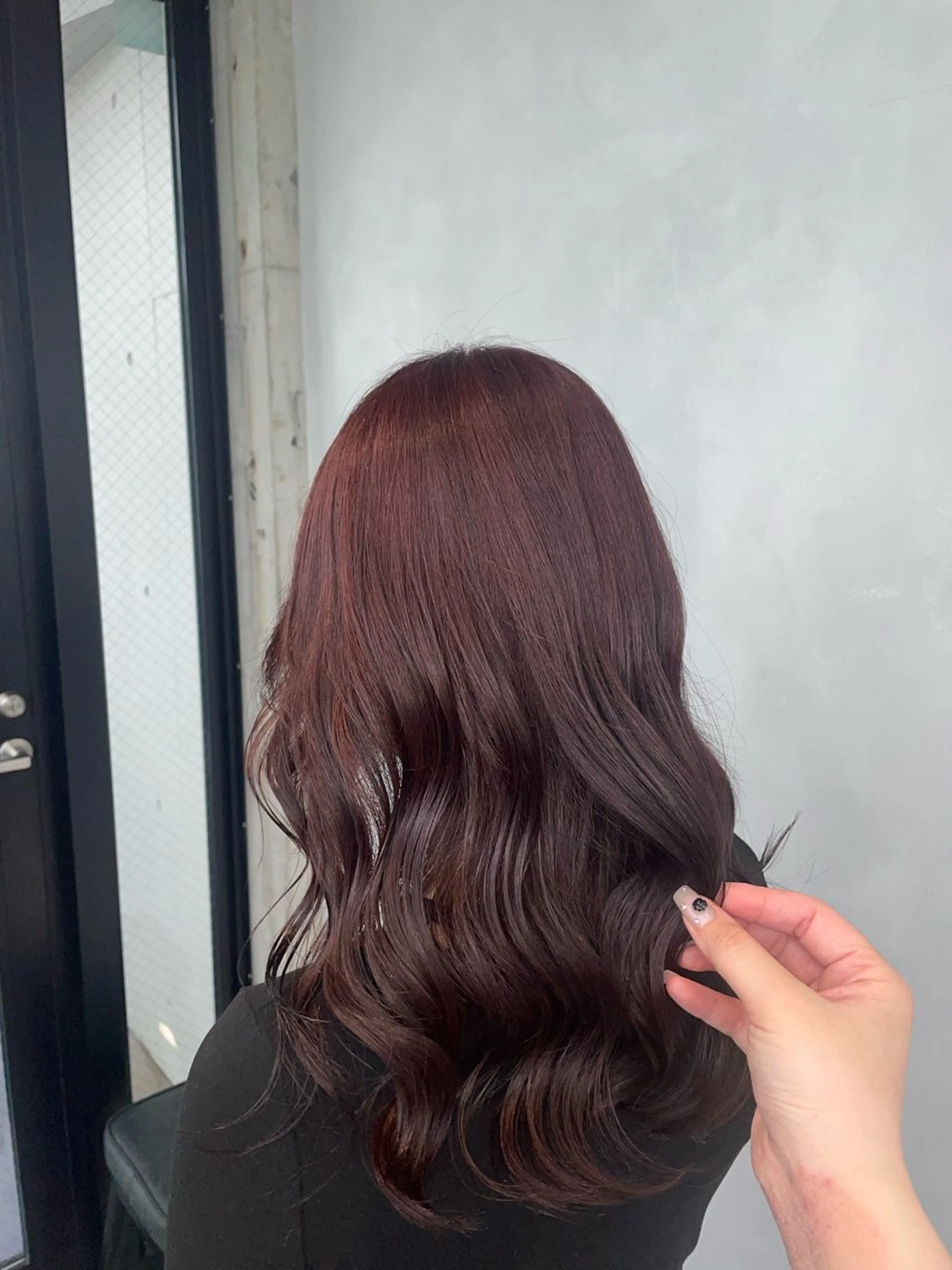 カラー 暖色/ハイトーン/ カラー/HBLのヘアスタイル