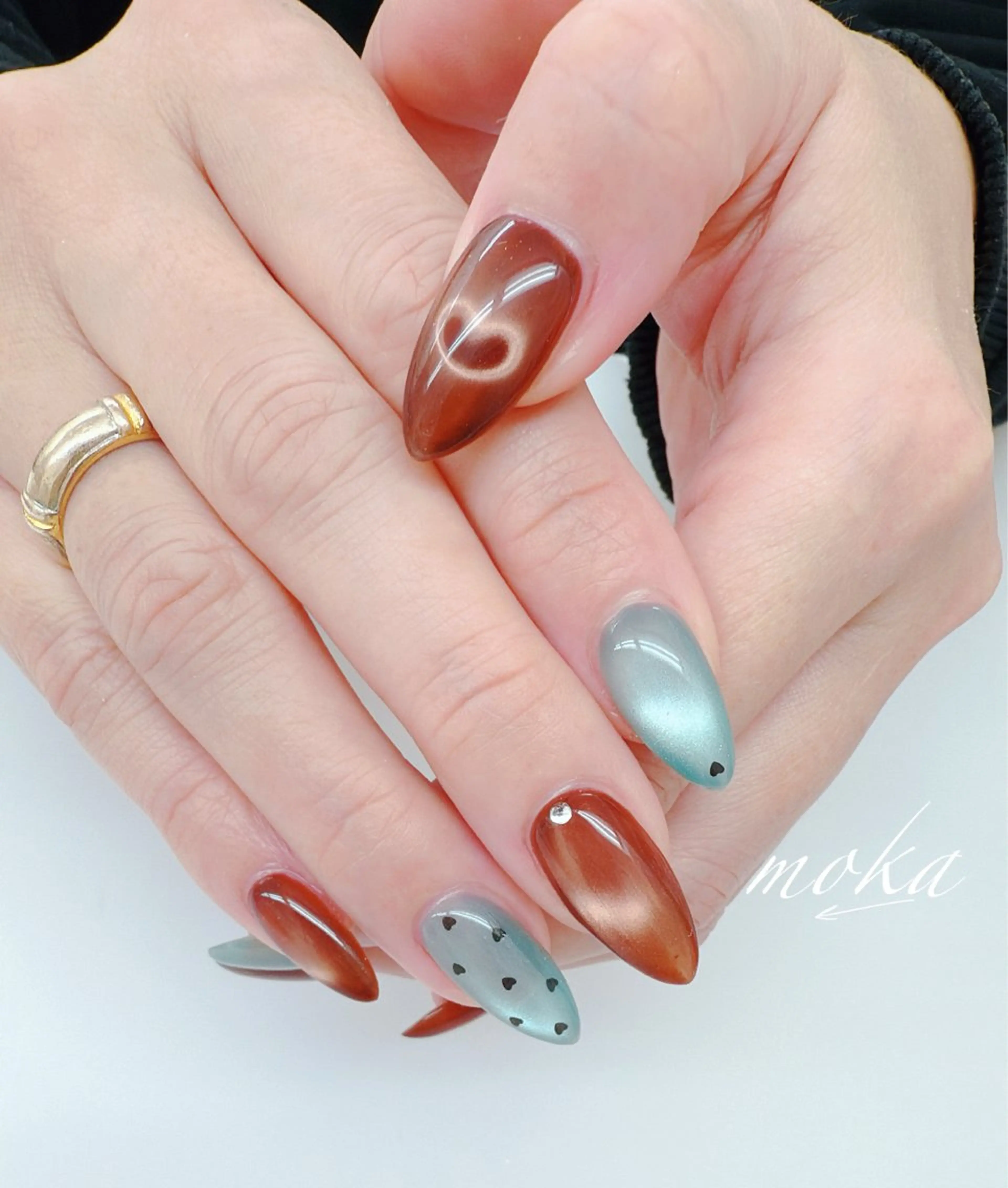 ネイル ハンドネイル ハンドケア 胡蝶蘭レディースサロ ンNailMOKAのネイルデザイン