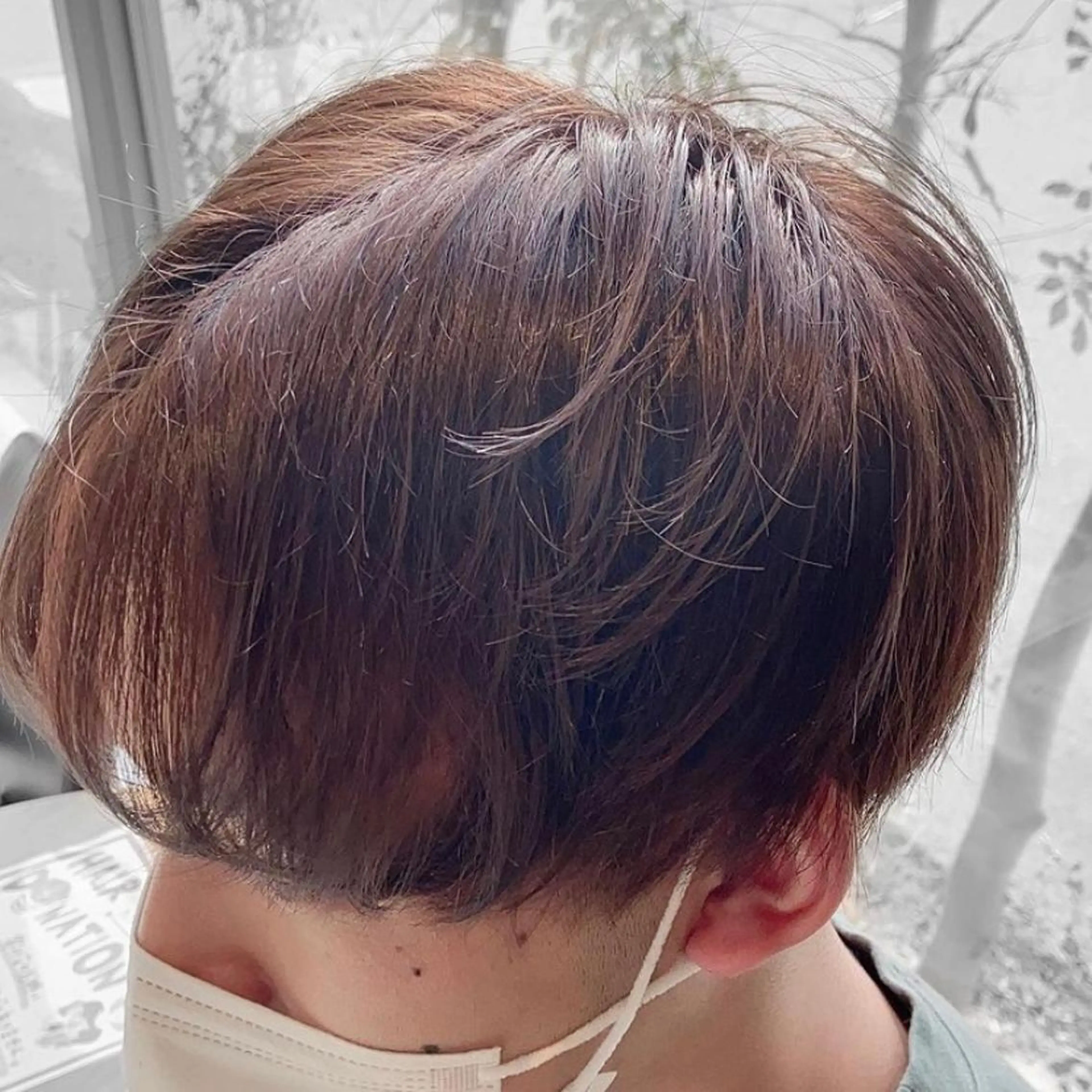 ショート メンズ 杉木 勝太のヘアスタイル