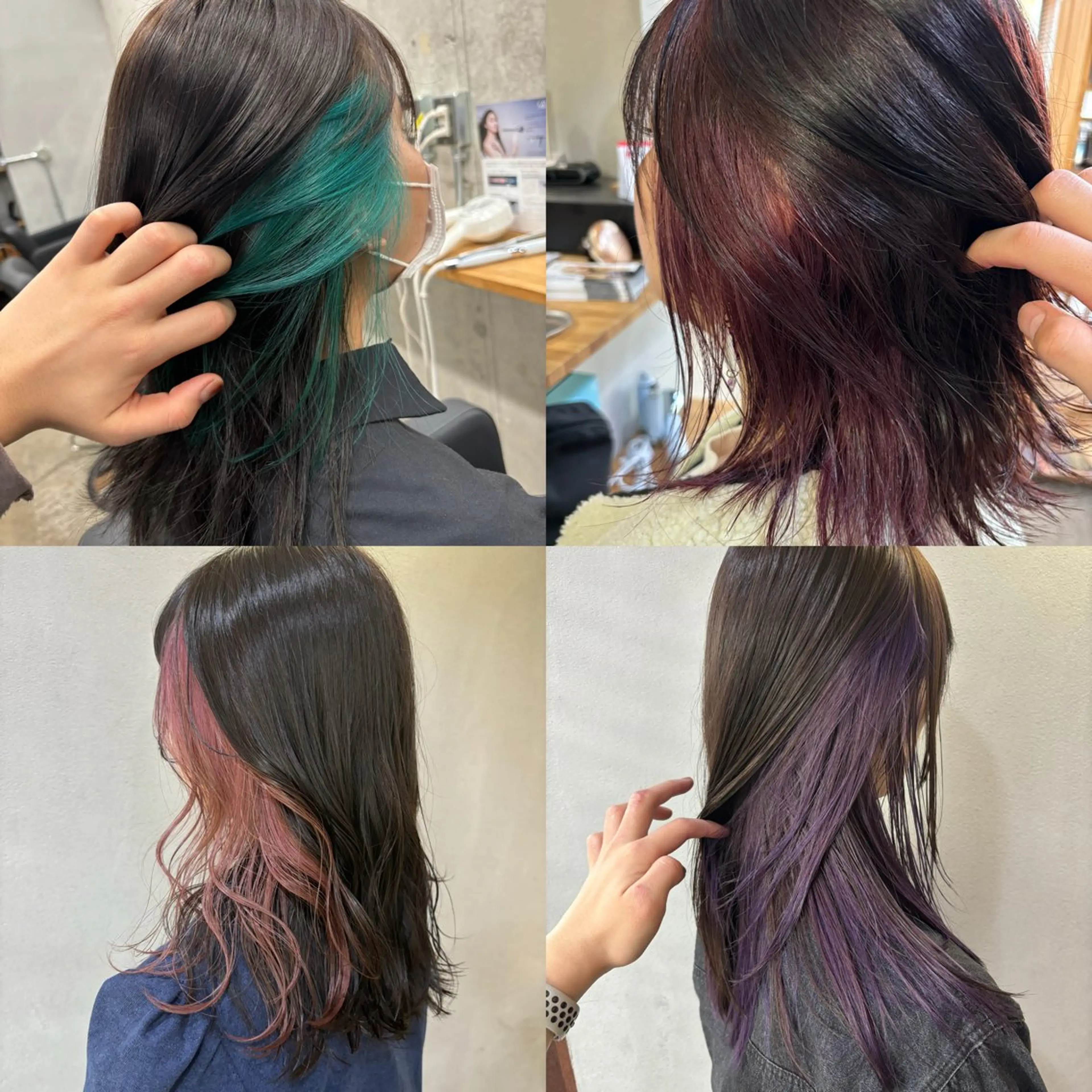 【初回限定クーポン】似合わせカット+イヤリングカラー+カラーの写真