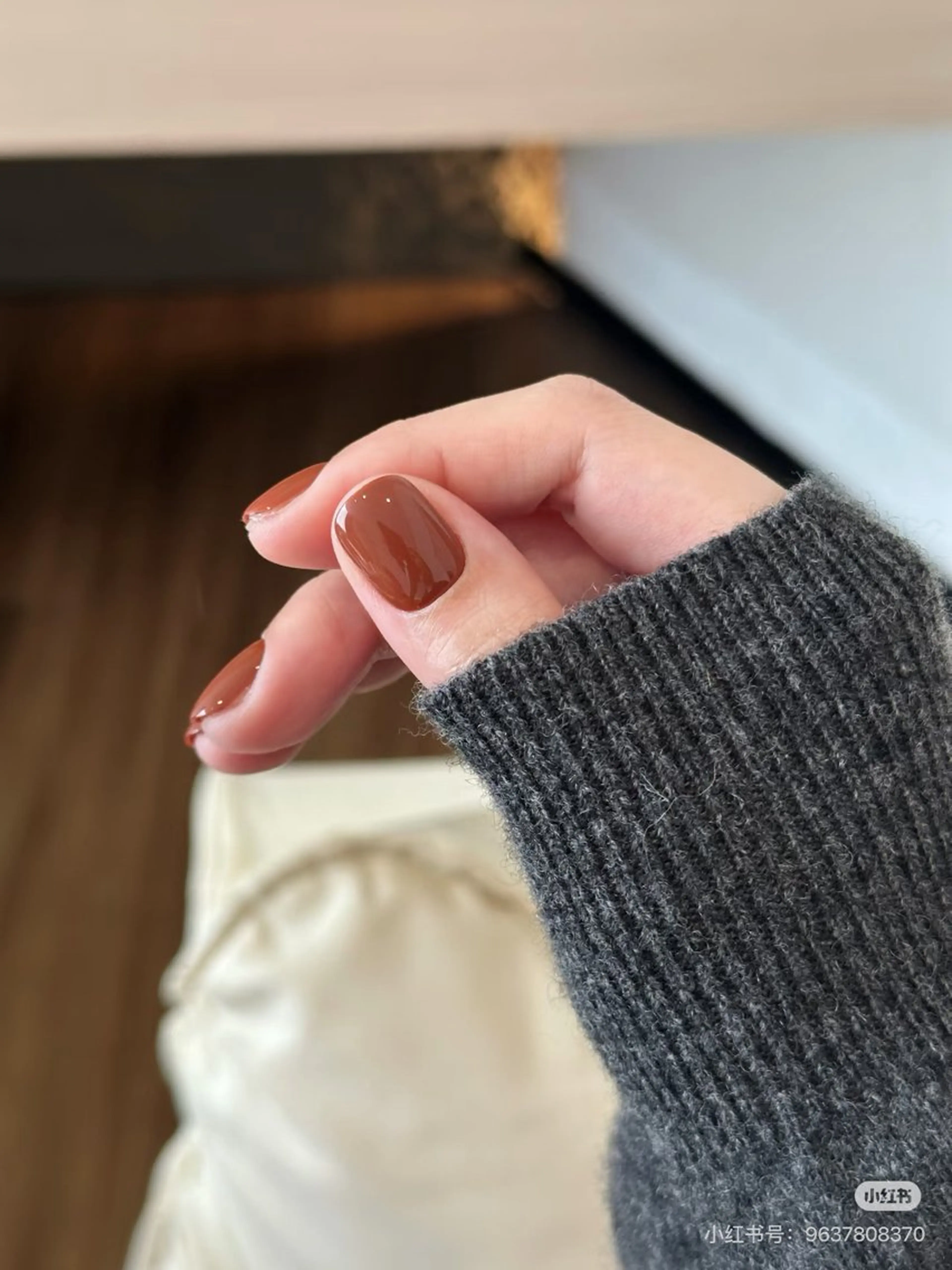 ネイル ワンカラーネイル 金子 紗奈のネイルデザイン