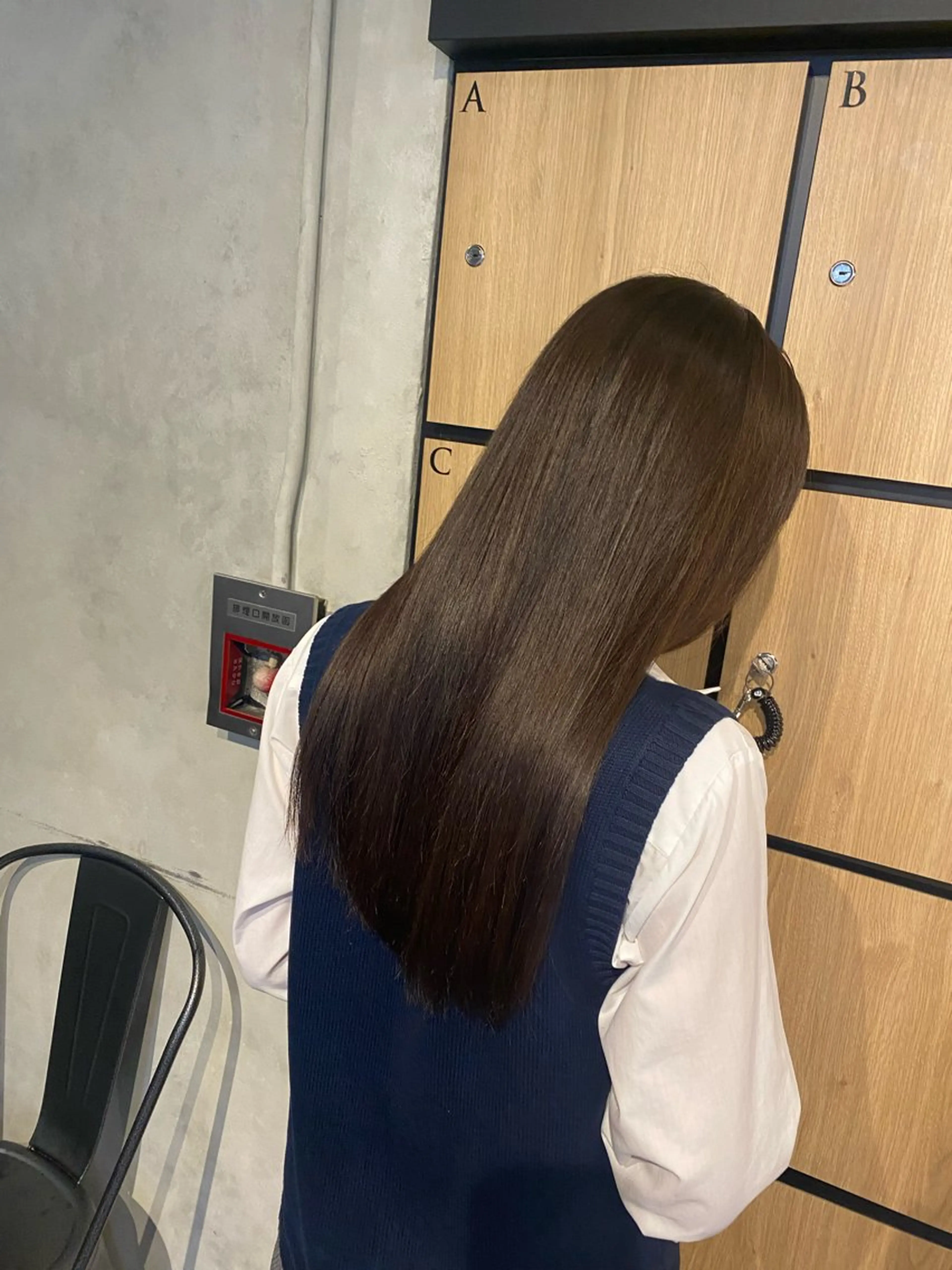 ロング カット ヘアカラー 縮毛矯正 Jewel  Box東梅田所属・髪質改善サロン 梅田/ヨナミネのヘアスタイル