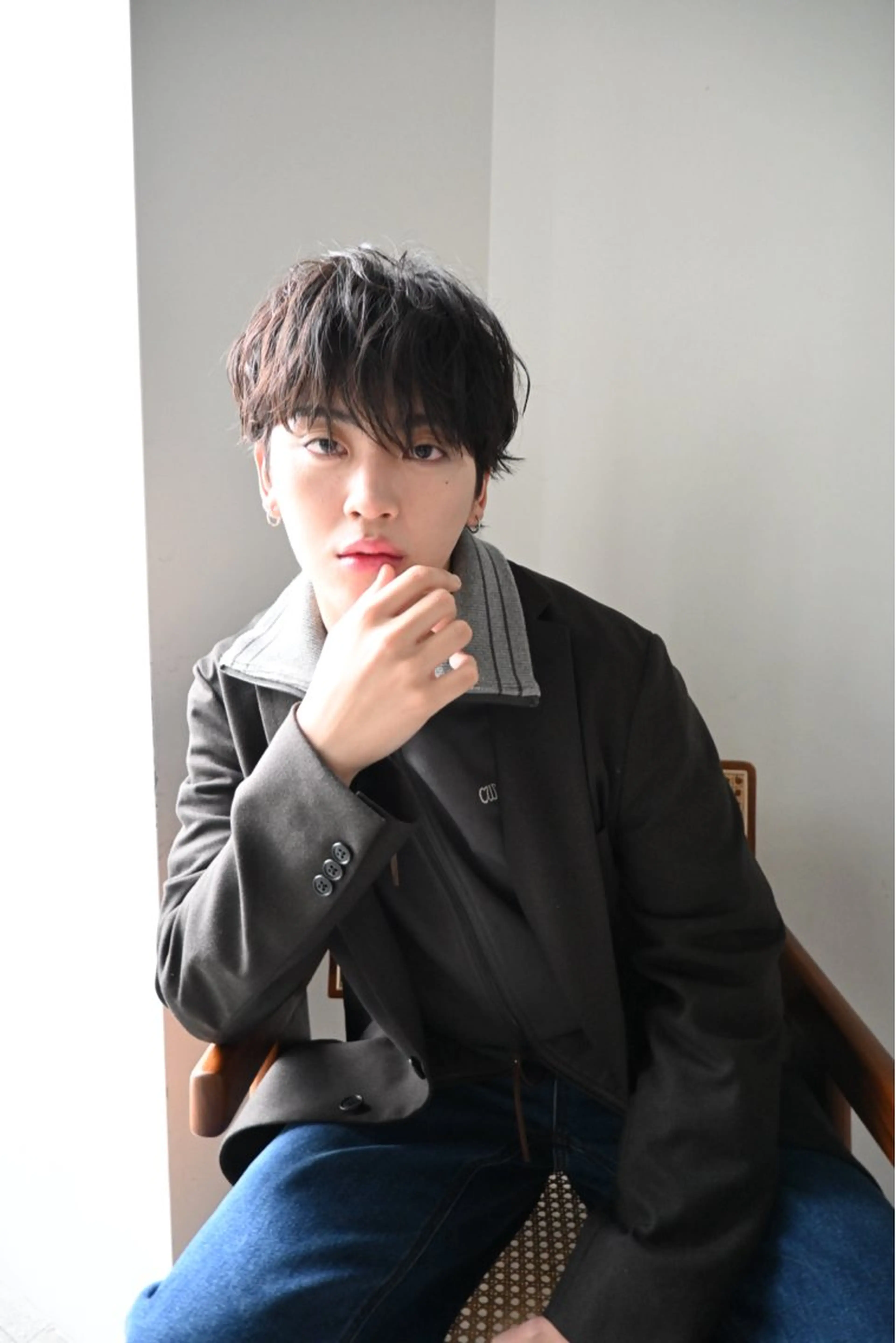 ショート パーマ ニュアンスパーマ カット パーマ December/jingumae所属・メンズパーマ 特化うえちりくのヘアスタイル