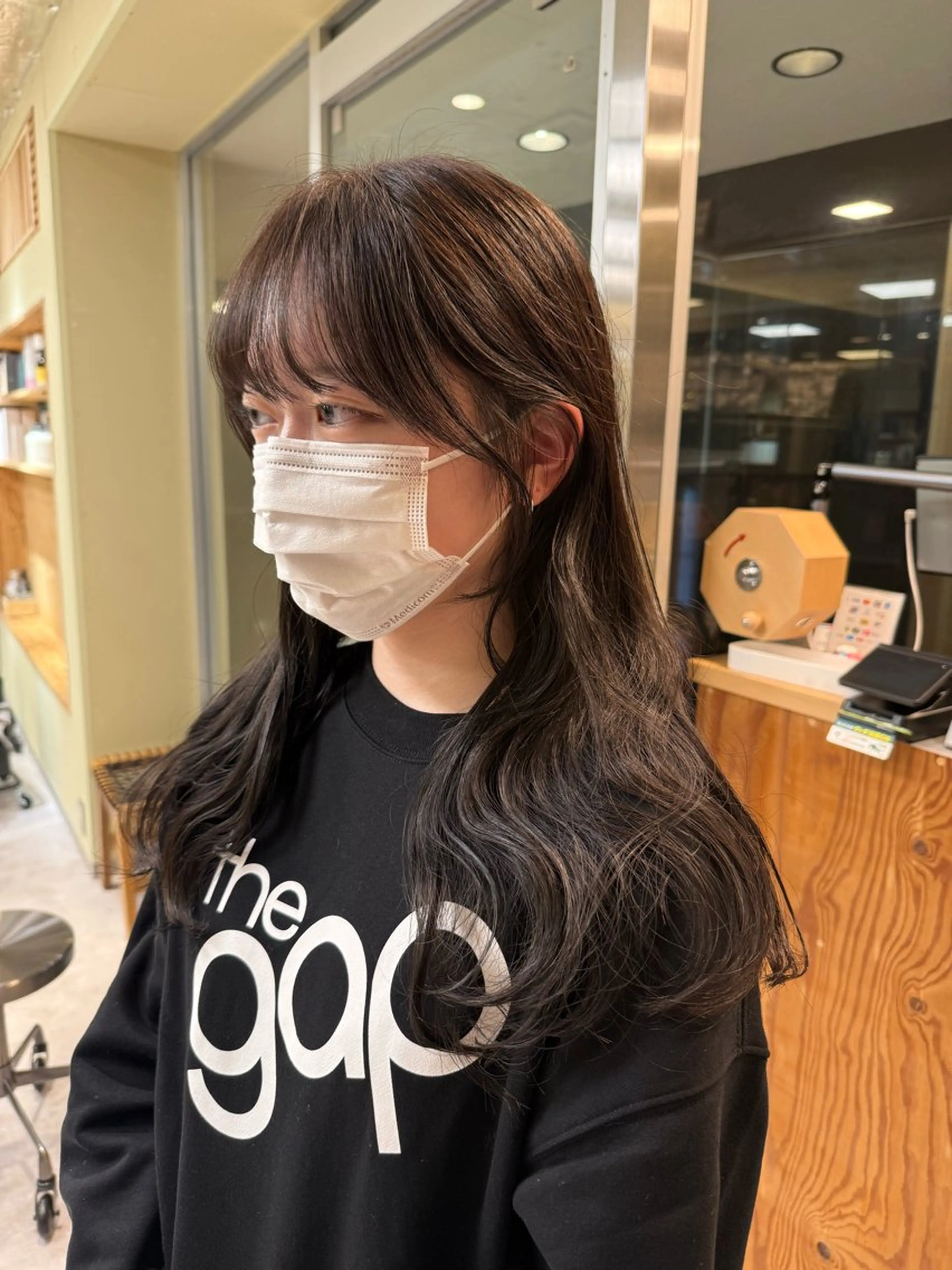 ロング カラー カット ヘアカラー トリートメント 伶風/デザインカット /ボブ/透明感カラーのヘアスタイル