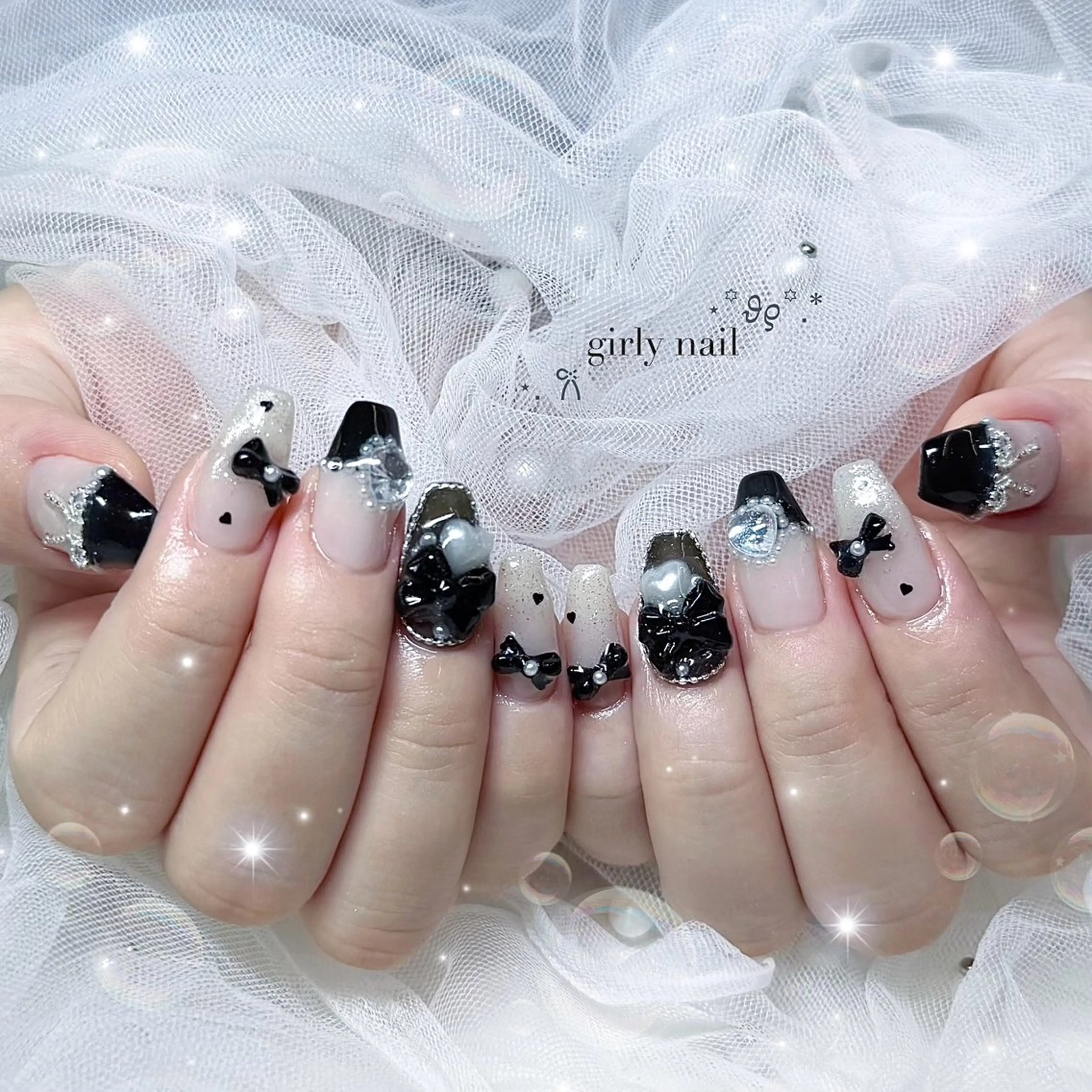 ネイル ハンドネイル Purasia高橋✧ マグ/地雷/Y2Kのネイルデザイン