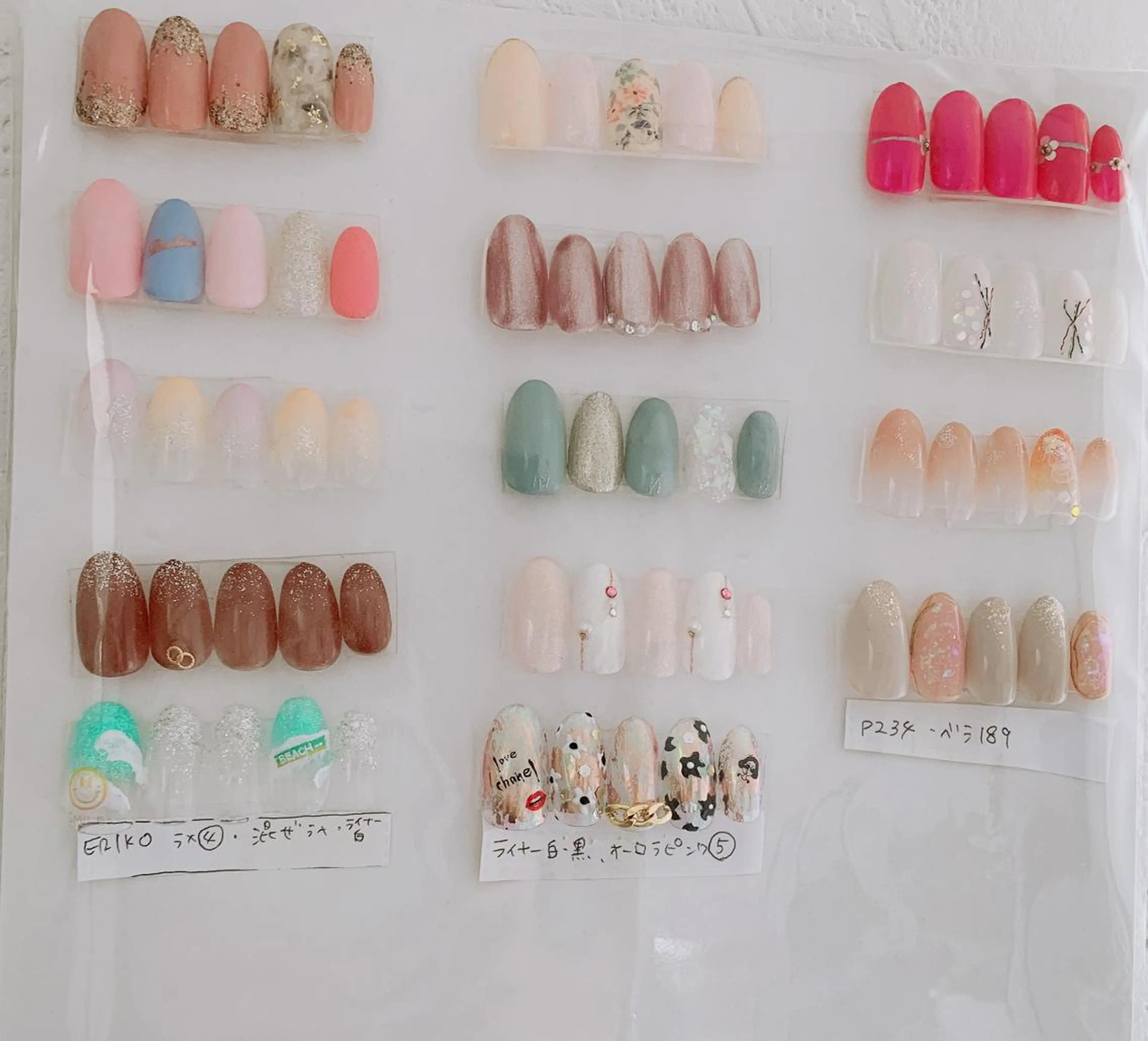 ネイル ハンドネイル orchid ♡オーキッドのネイルデザイン