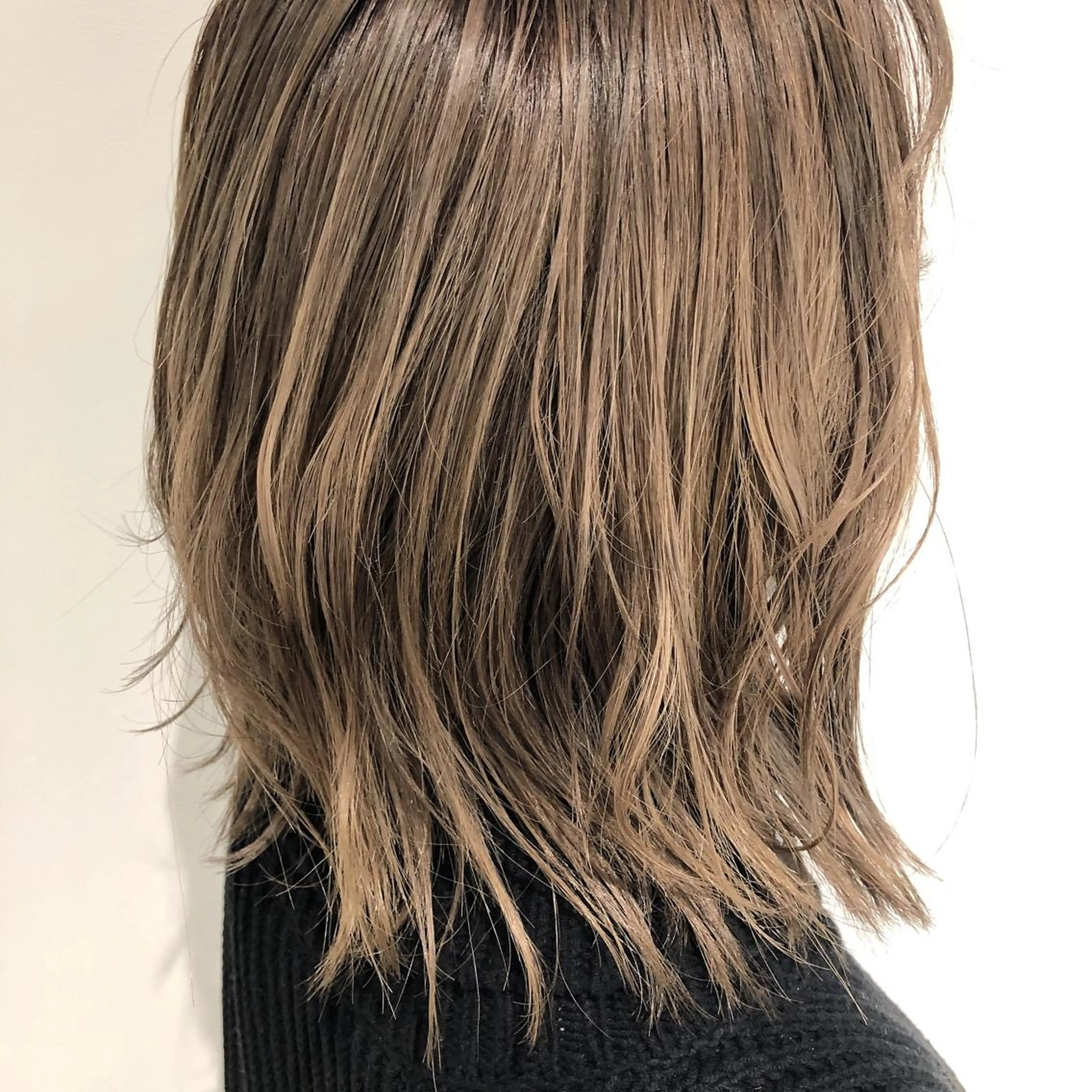 ミディアム カラー ベージュカラー モカベージュ 過去一の柔髪ヘア 🌿IVYjoureのヘアスタイル