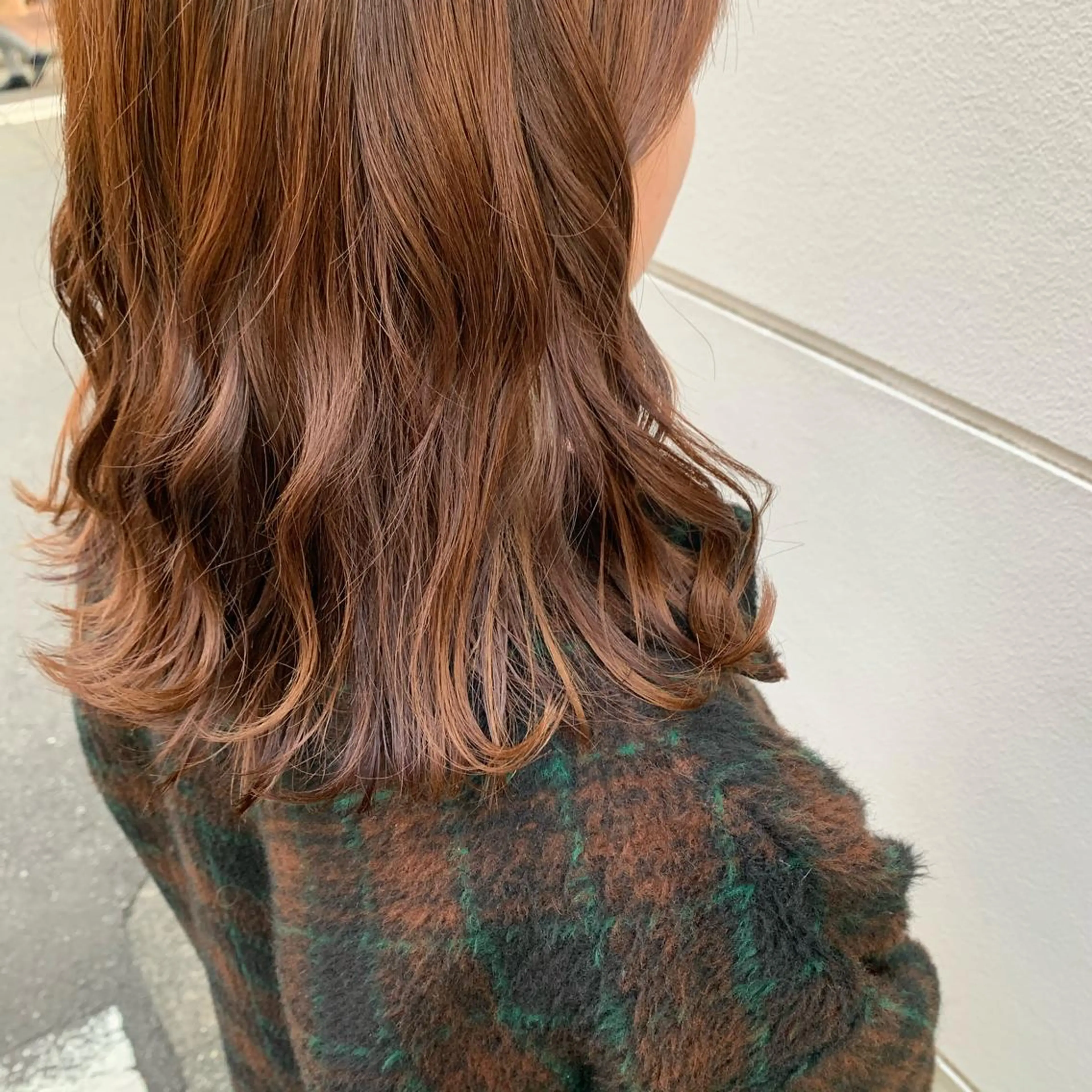 セミロング サナ🌱 切りっぱなしボブのヘアスタイル