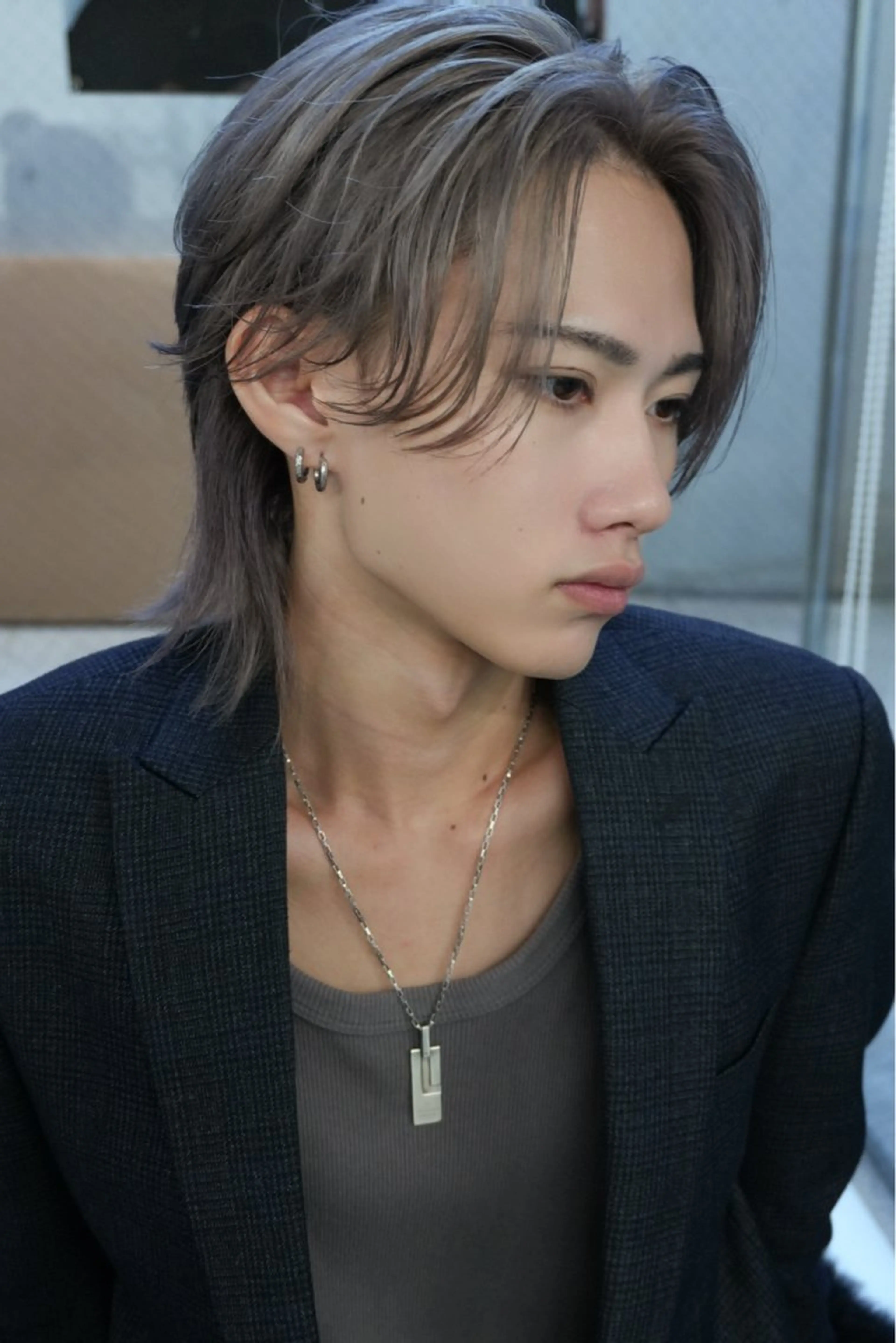 カラー メンズ カット ヘアカラー 【pia】 Hikaruのヘアスタイル