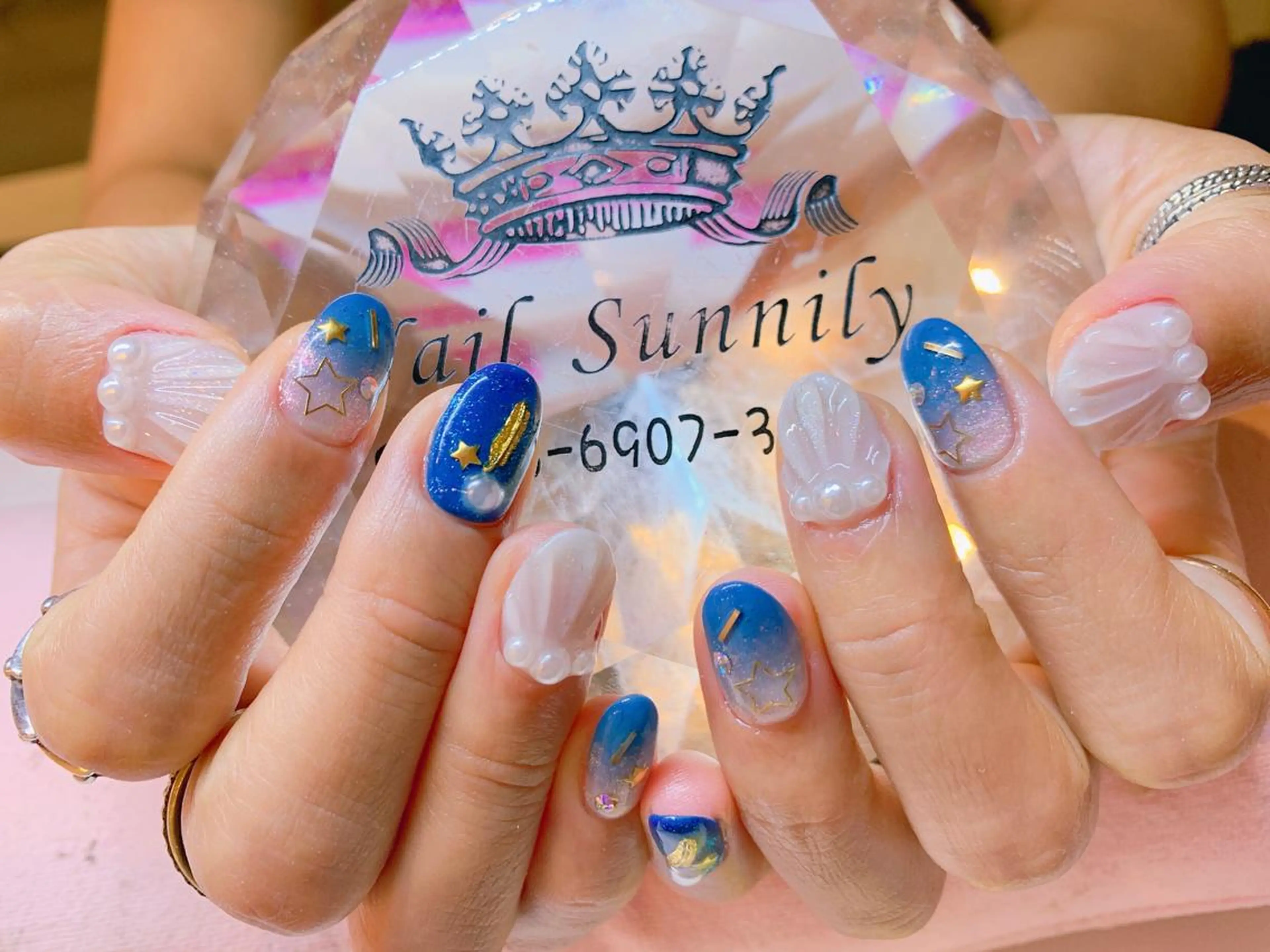 ネイル 長さだし専門店 M2　rikaのネイルデザイン