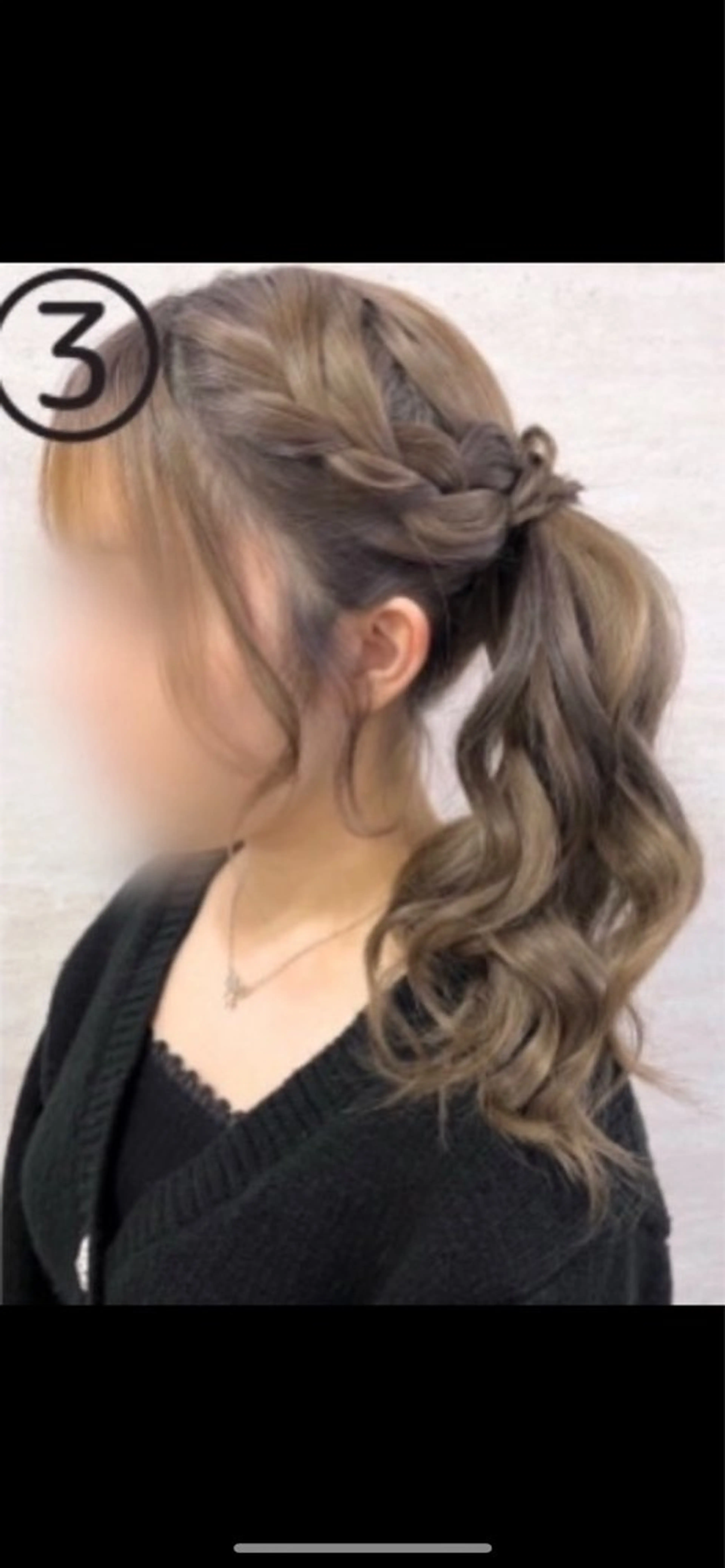 ミディアム ヘアセット無料モデル 募集／栄／久屋／谷崎のヘアスタイル