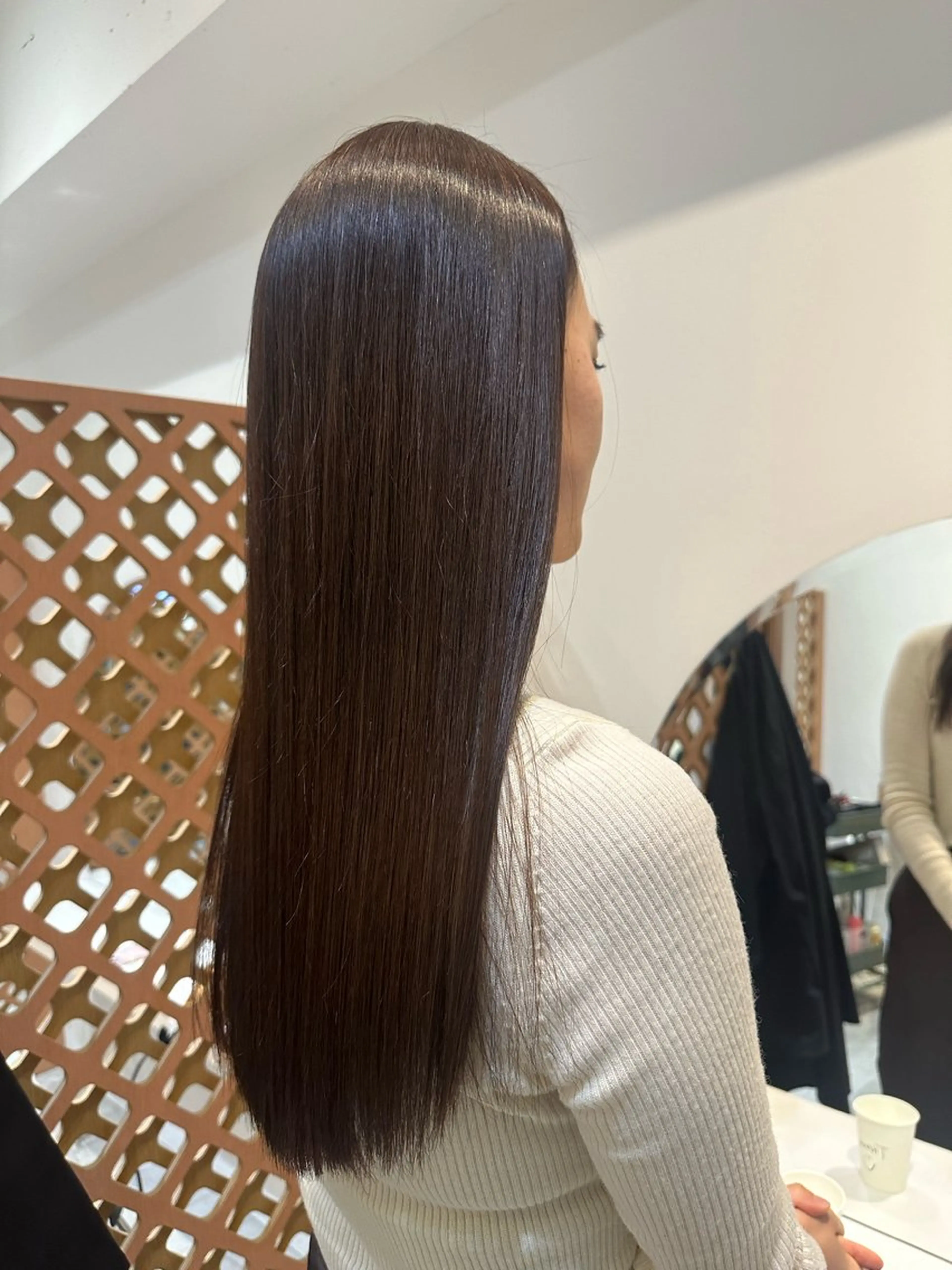 ロング カット ヘアカラー トリートメント 下北沢suu所属・AYAKA 下北沢suuのヘアスタイル