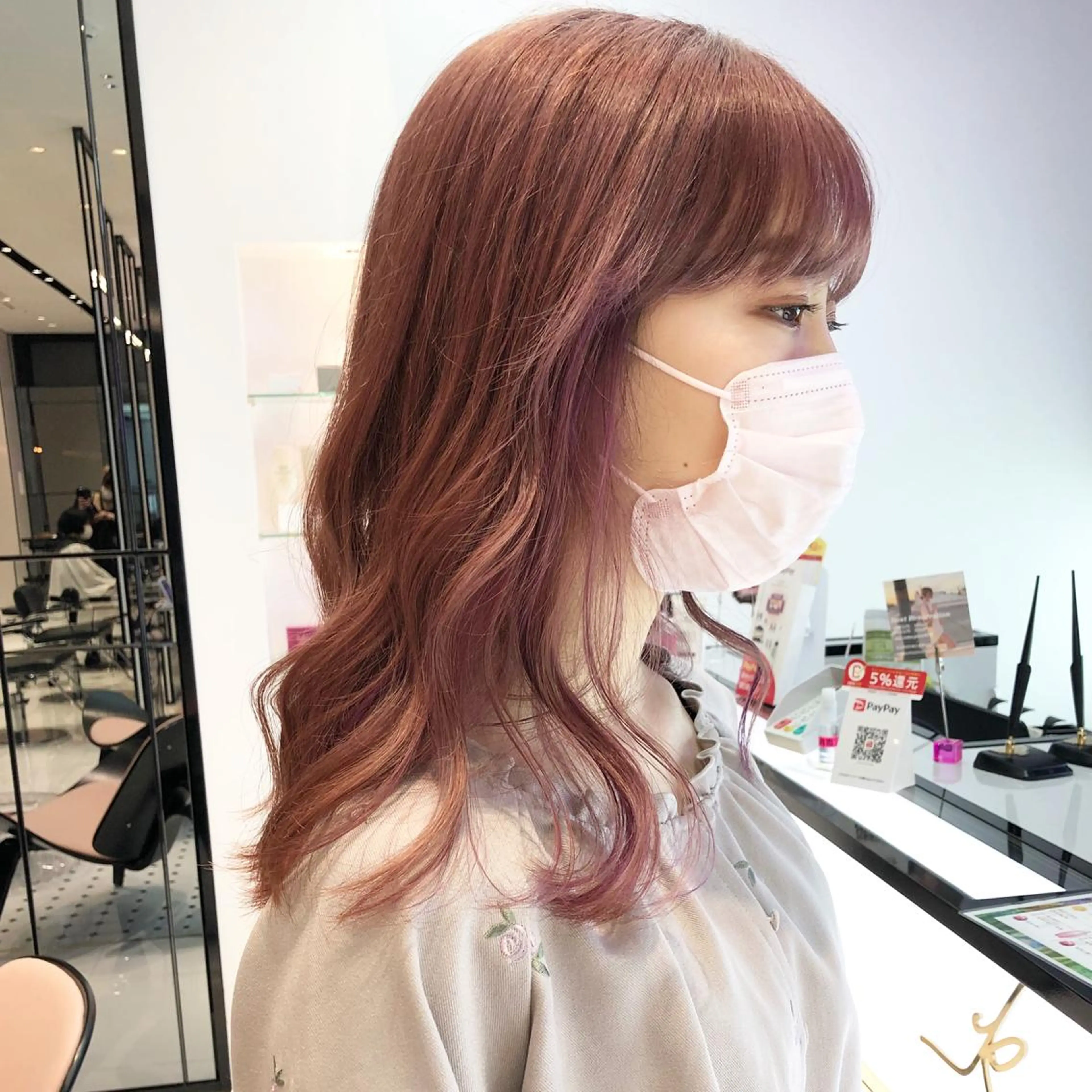 ロング カラー ブリーチ ヘアカラー keen吉祥寺所属・相川 愛実のヘアスタイル