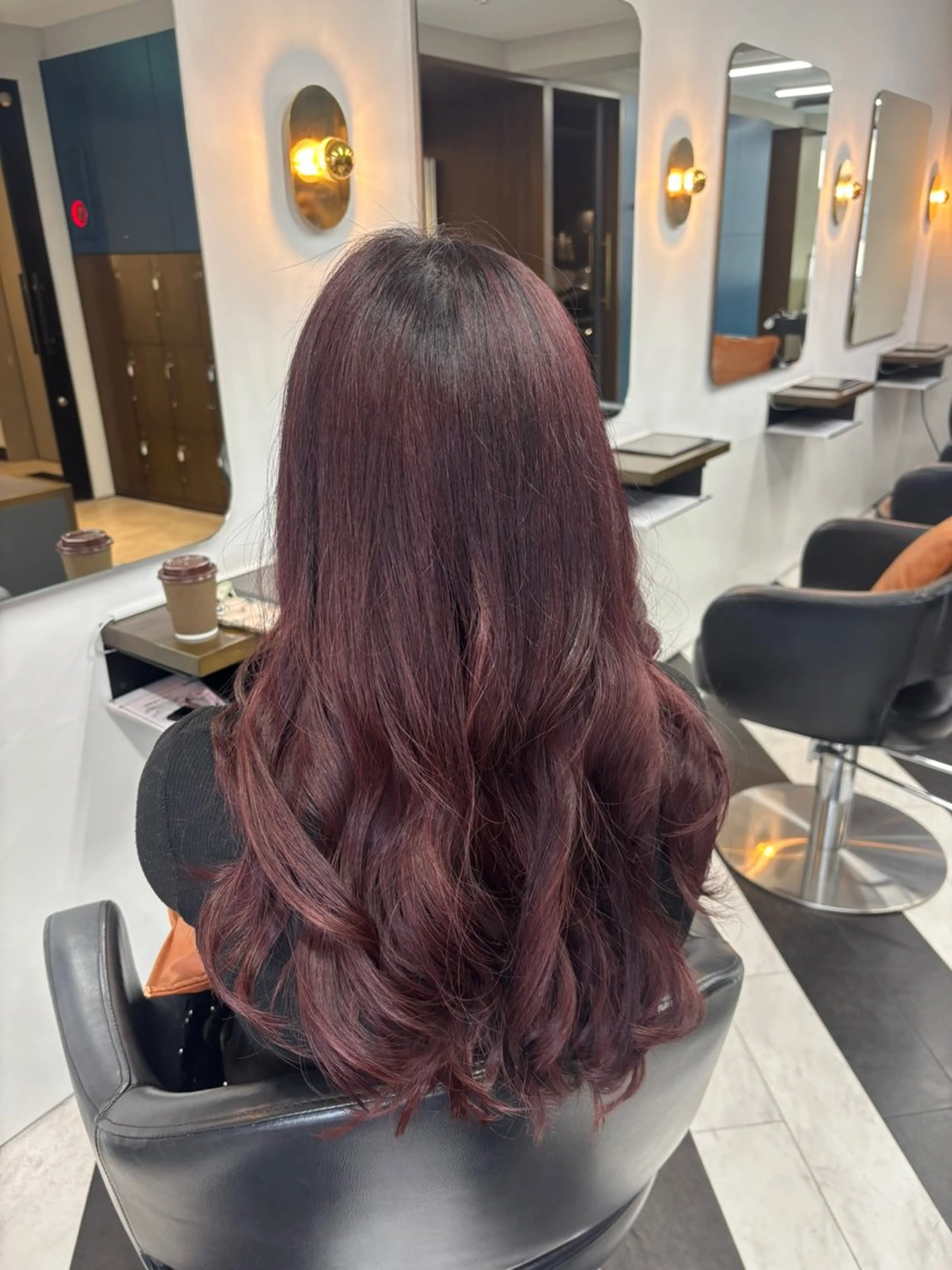 ロング カラー カット ヘアカラー トリートメント 🦄艶髪育毛🌟毛髪 診断/セット/駒井のヘアスタイル