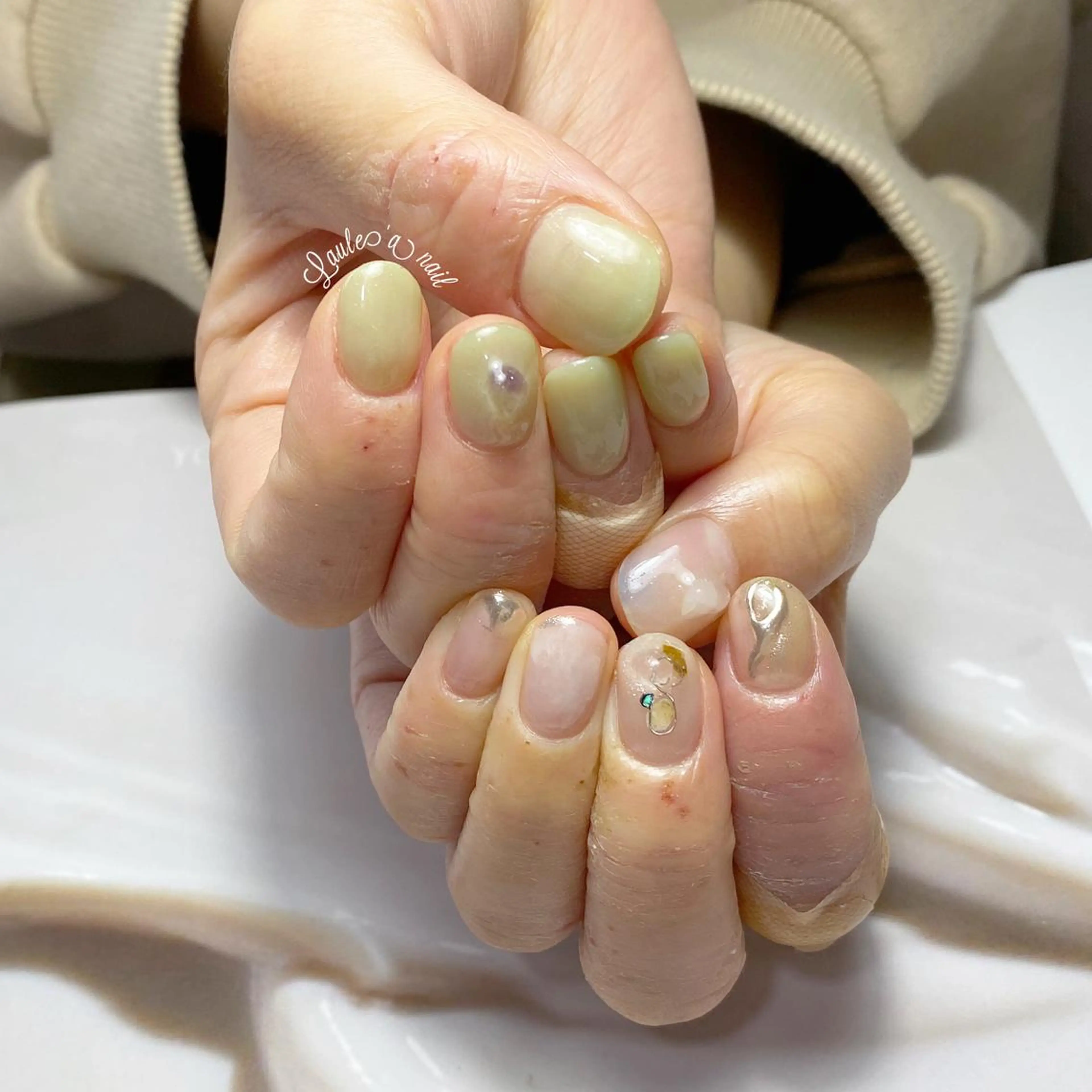 ネイル クリアネイル Nail yuriのネイルデザイン