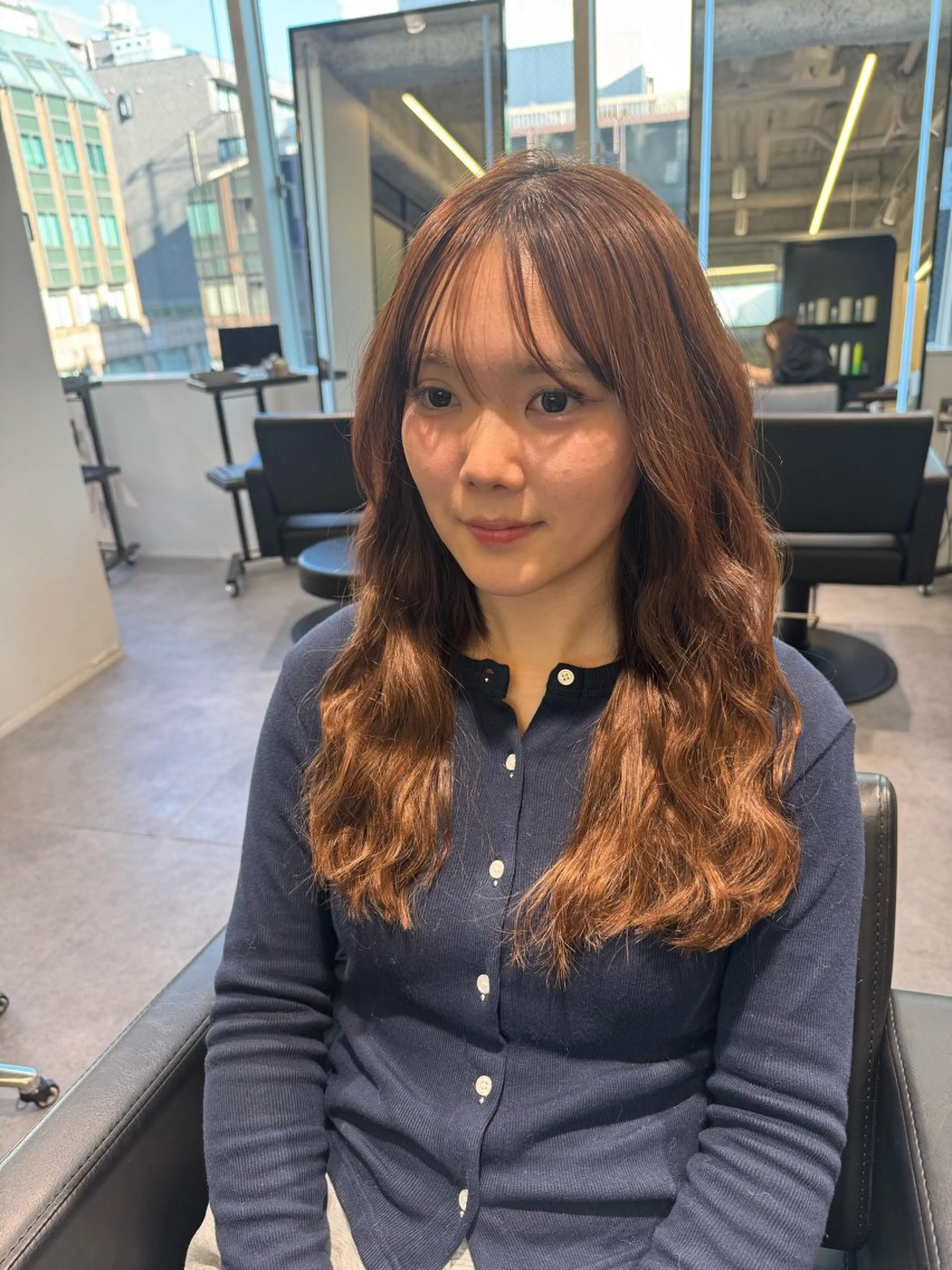 セミロング プルエクステ エクステ カット ヘアカラー トリートメント エクステ 吉祥寺プルエクステ 🌟hiraiのヘアスタイル