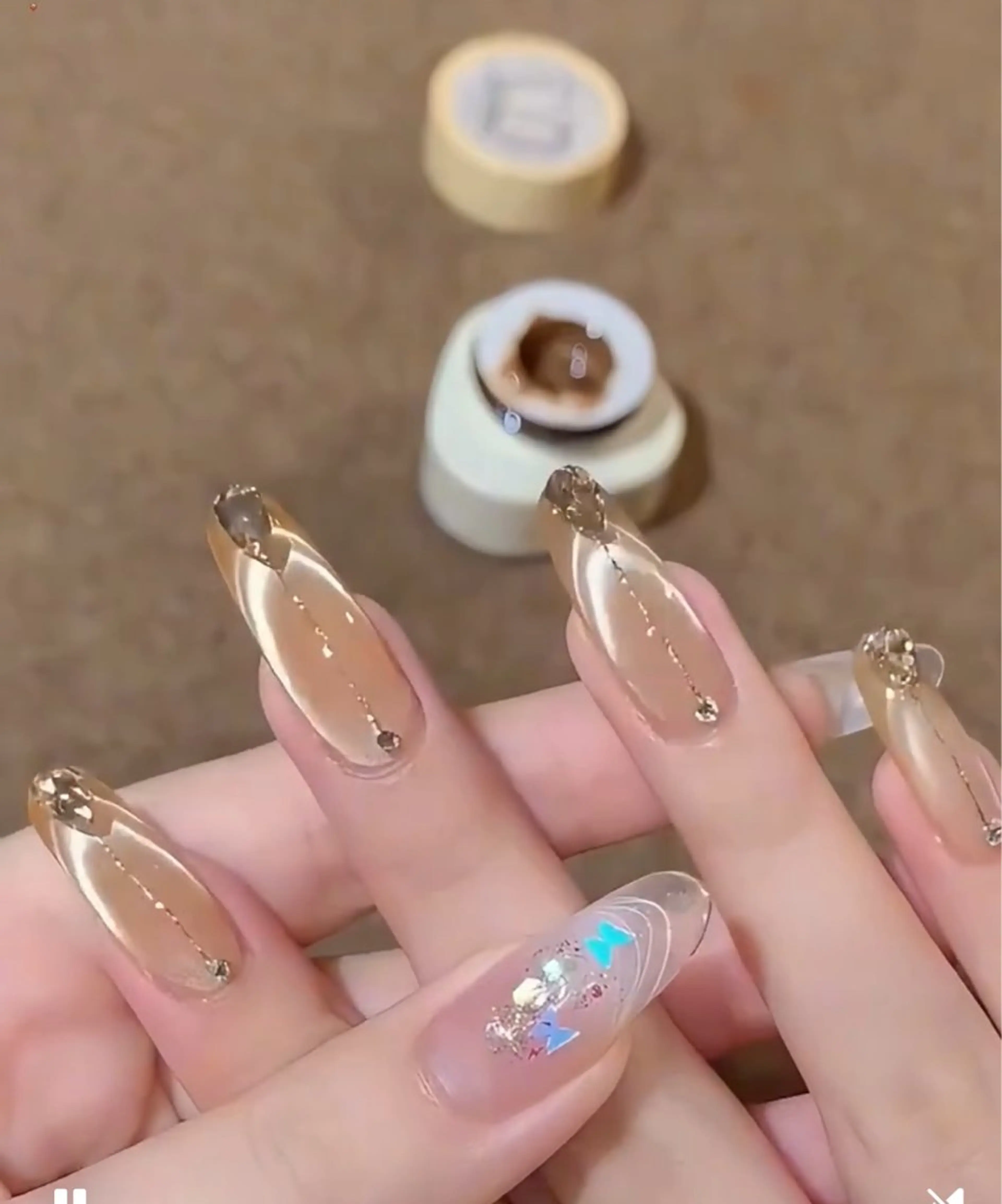 ハンドネイルの写真