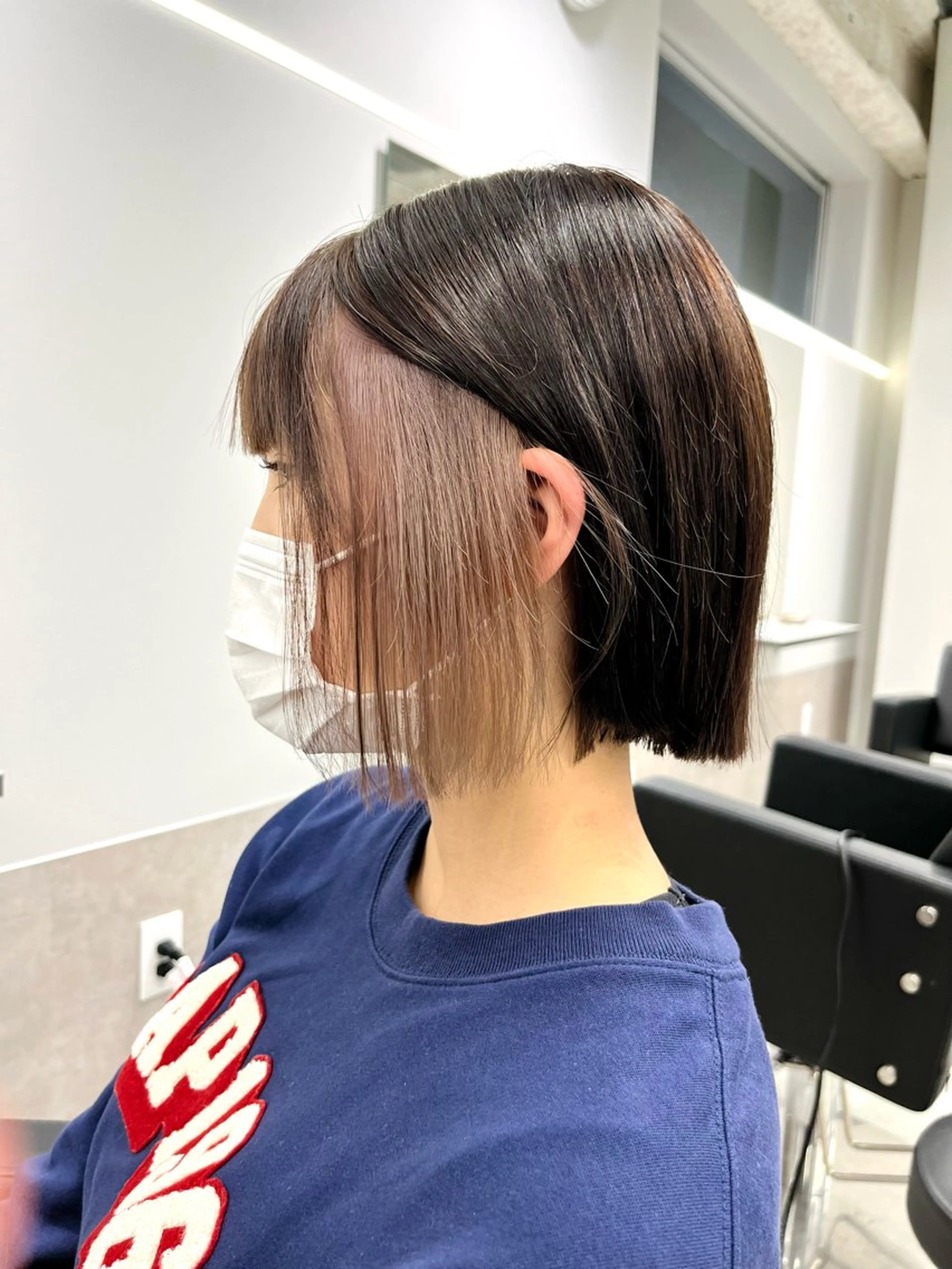 ショート カラー ヘアカラー トリートメント 柔らかいヘアカラー 大成のヘアスタイル