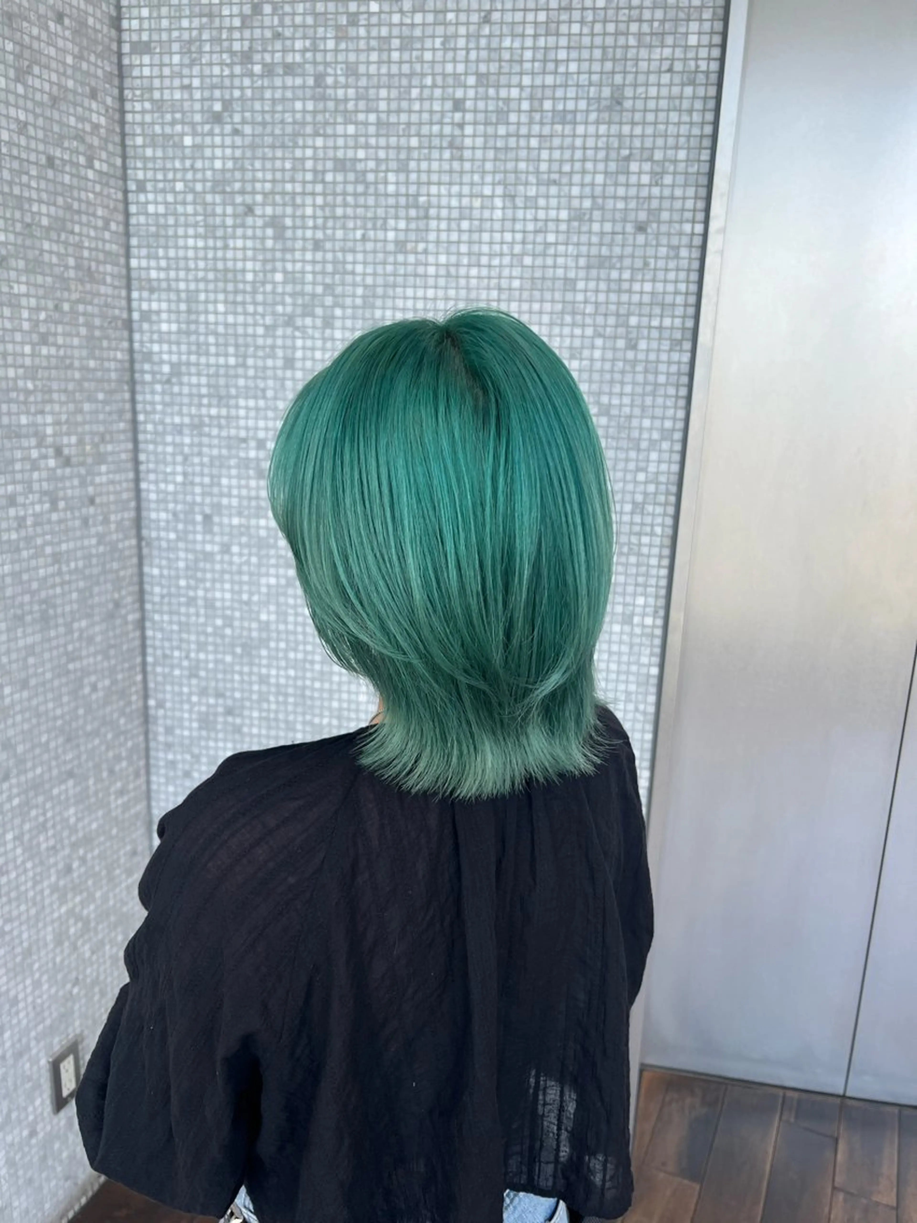 カラー ヘアカラー 地毛風ストレート/ ケアカラー/セキネのヘアスタイル