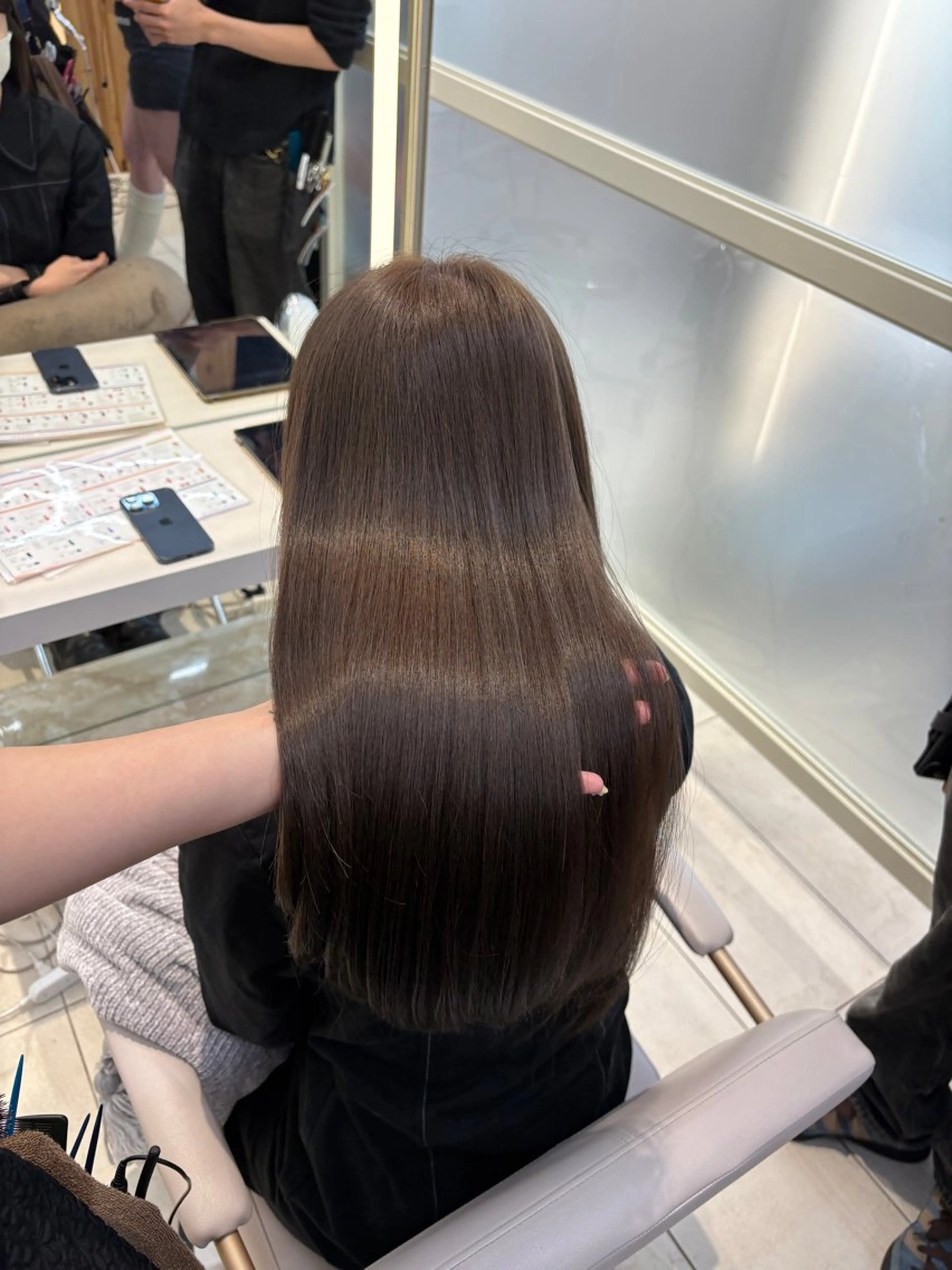 ロング ヘアカラー トリートメント つや髪/ライブヘア /Miya🎀🪽のヘアスタイル