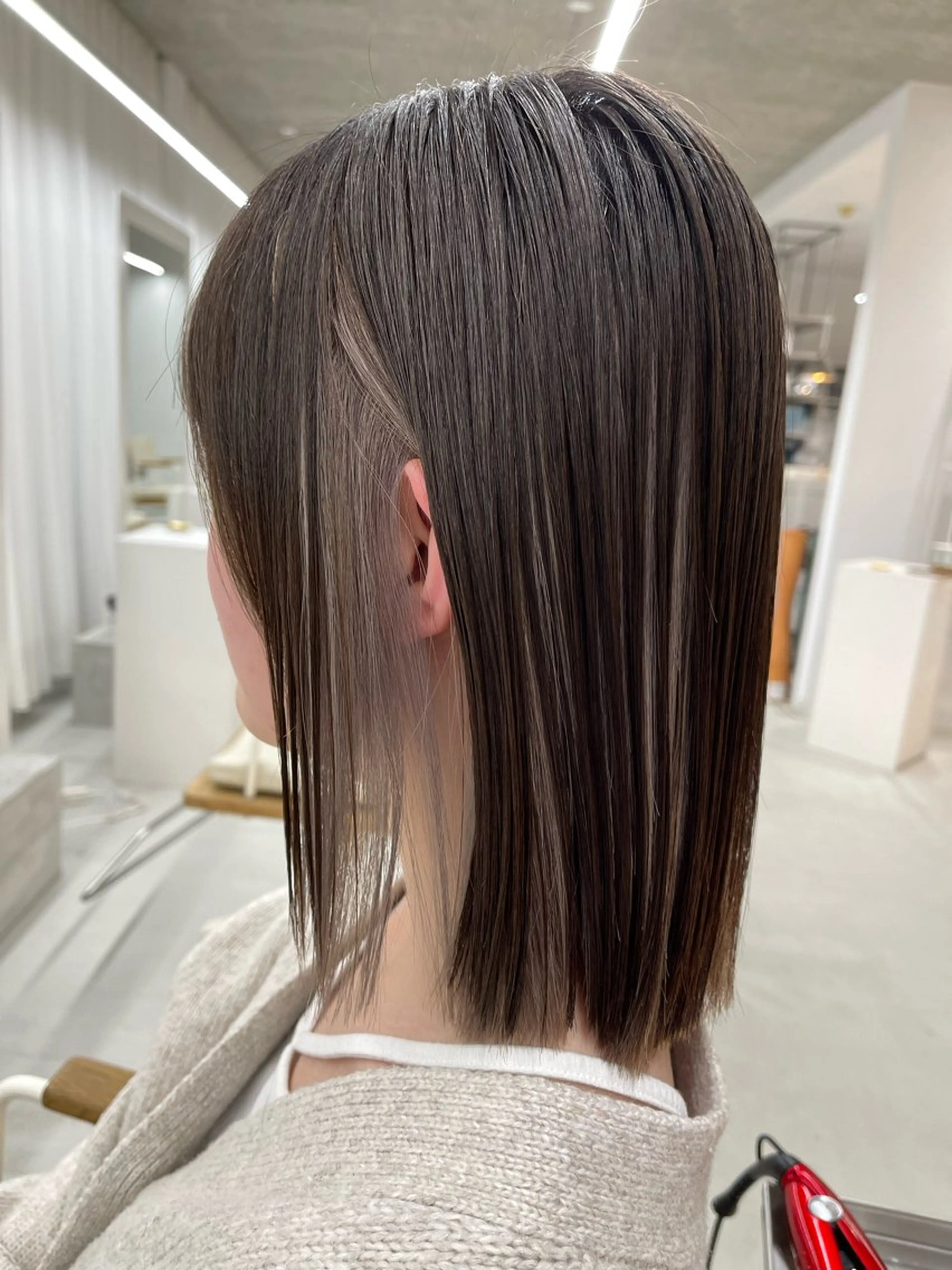 ミディアム カラー 柴田泰秀sotti. 髪質改善/ブリーチのヘアスタイル