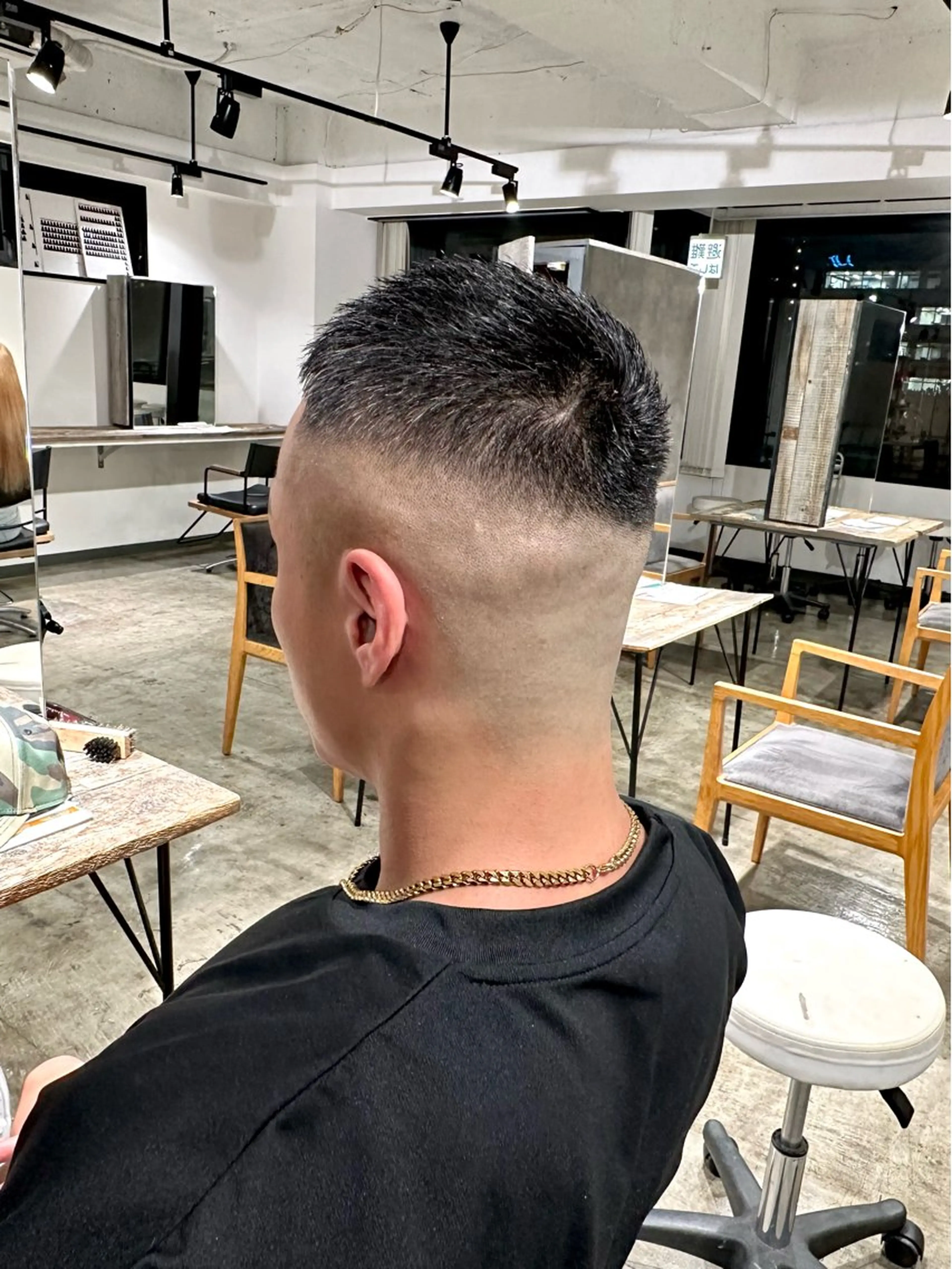 メンズ フェードカット メンズパーマ スキンフェード カット 骨格補正施術/メンズ 専門美容師/YUYAのヘアスタイル