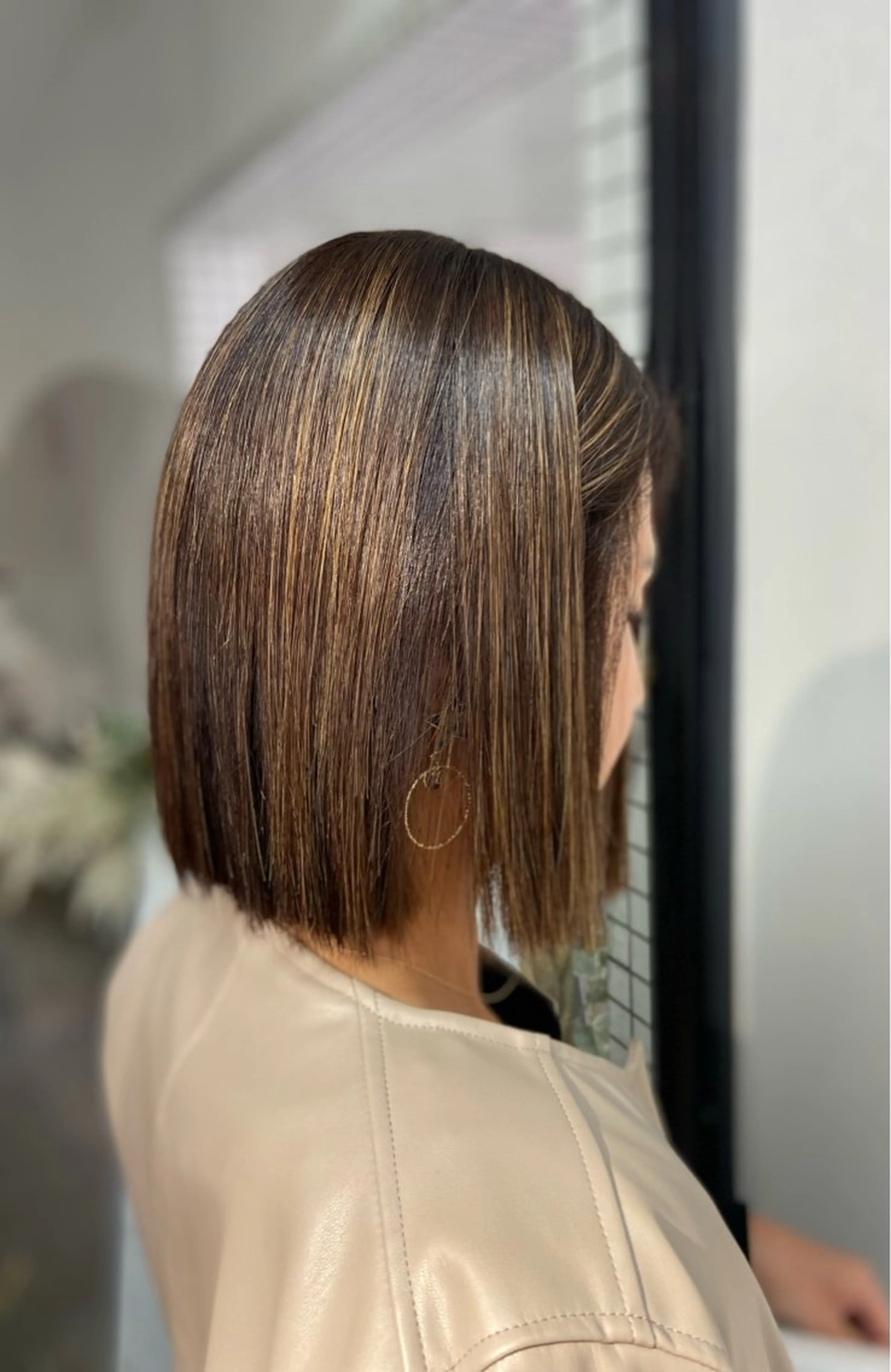 ミディアム トリートメント 瀧下 唯のヘアスタイル