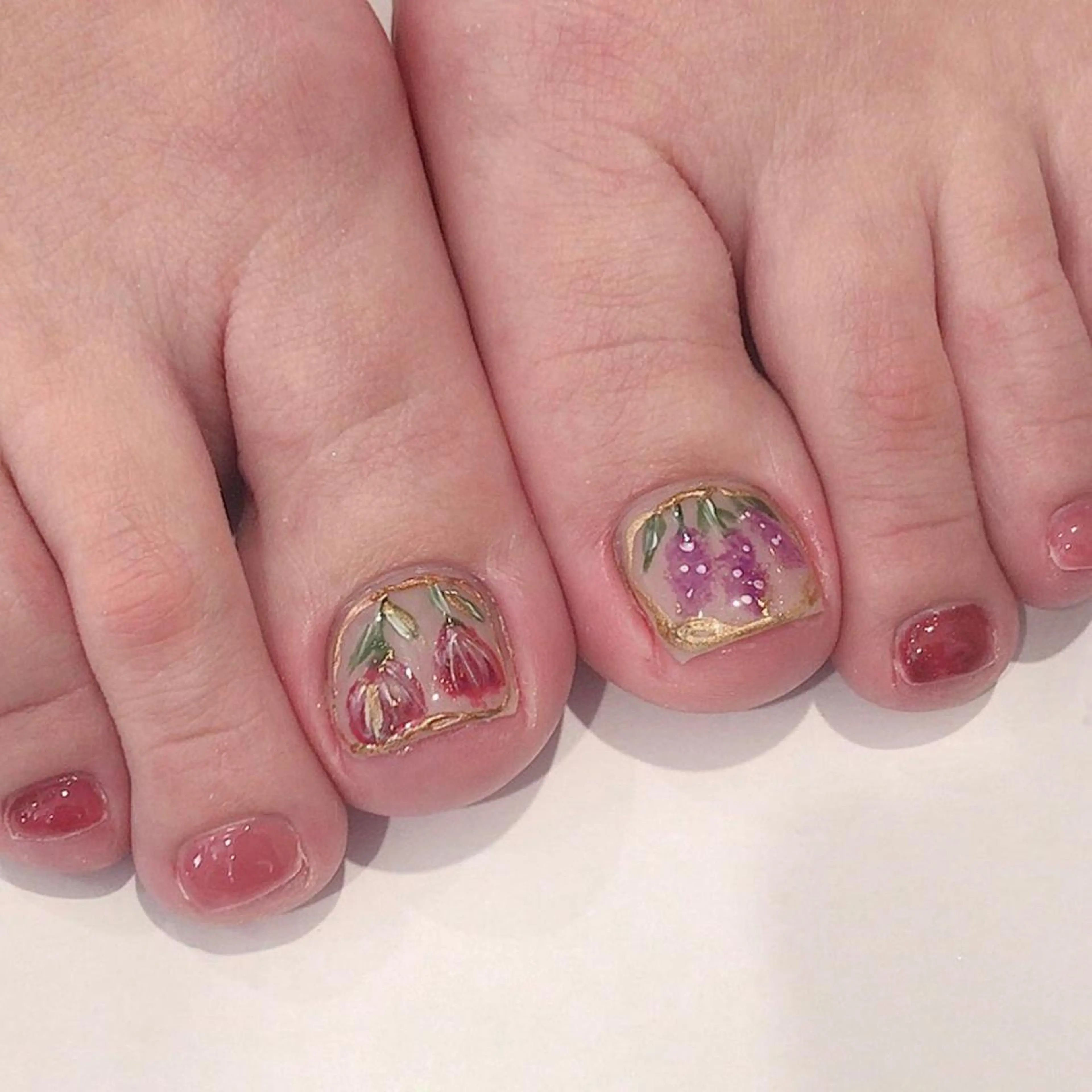 ネイル フットネイル nailsalon SuMILEのネイルデザイン