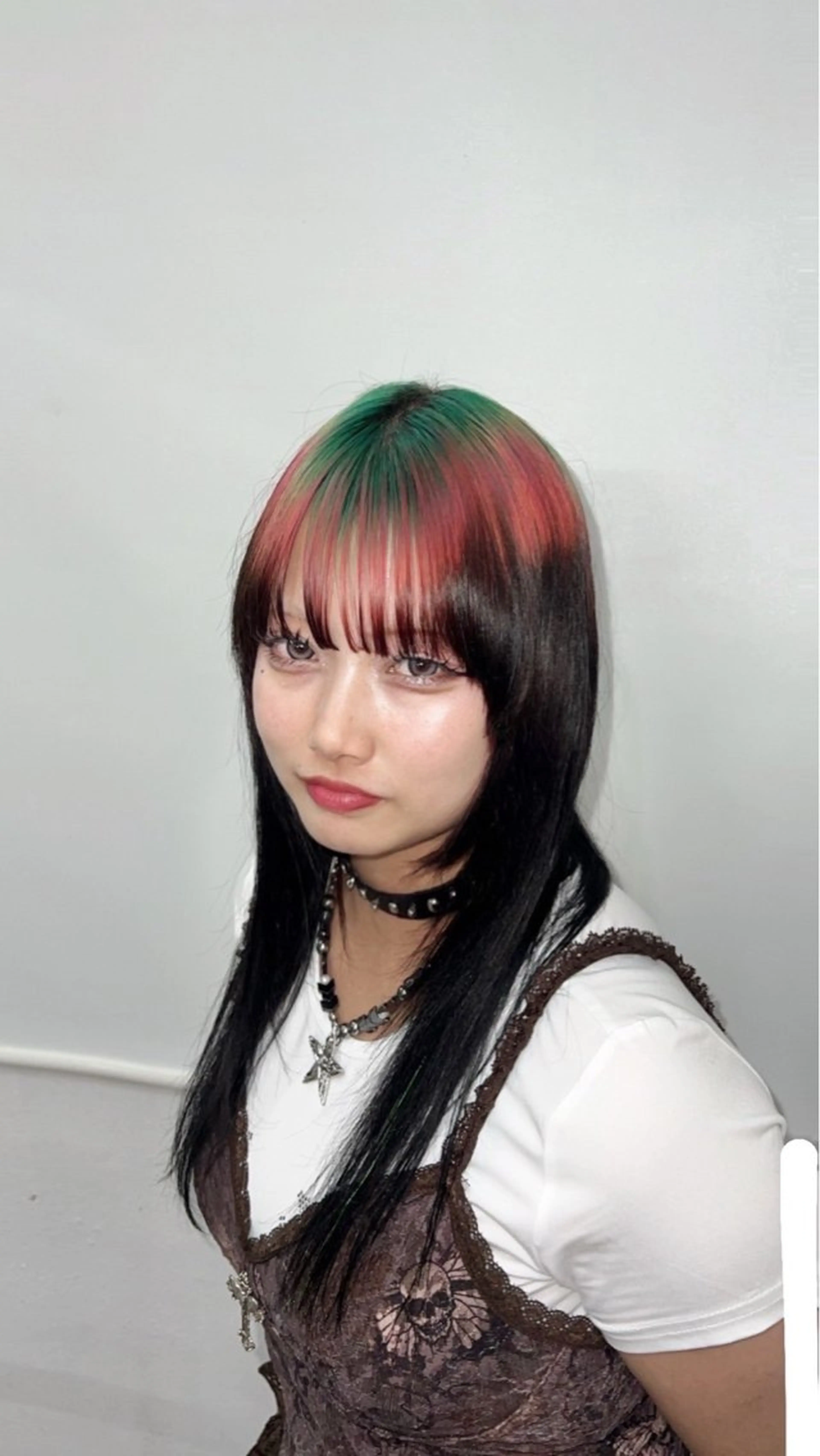 ロング カラー グラデーションカラー 個性的カラー ☆≡ねねのヘアスタイル