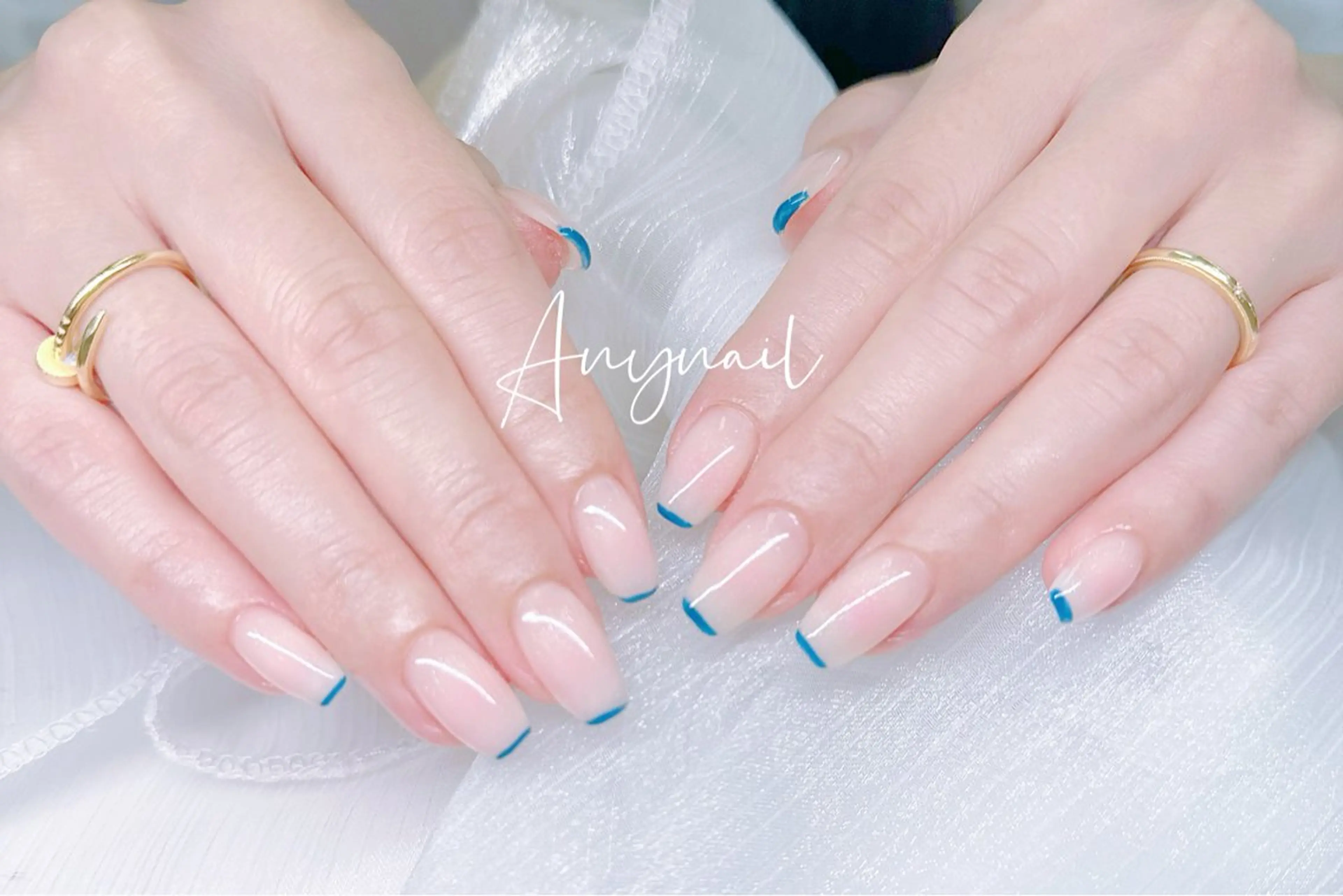 ネイル アートネイル フレンチネイル ハンドネイル Any_nail新大久保店所属・Any nail新大久保店のネイルデザイン