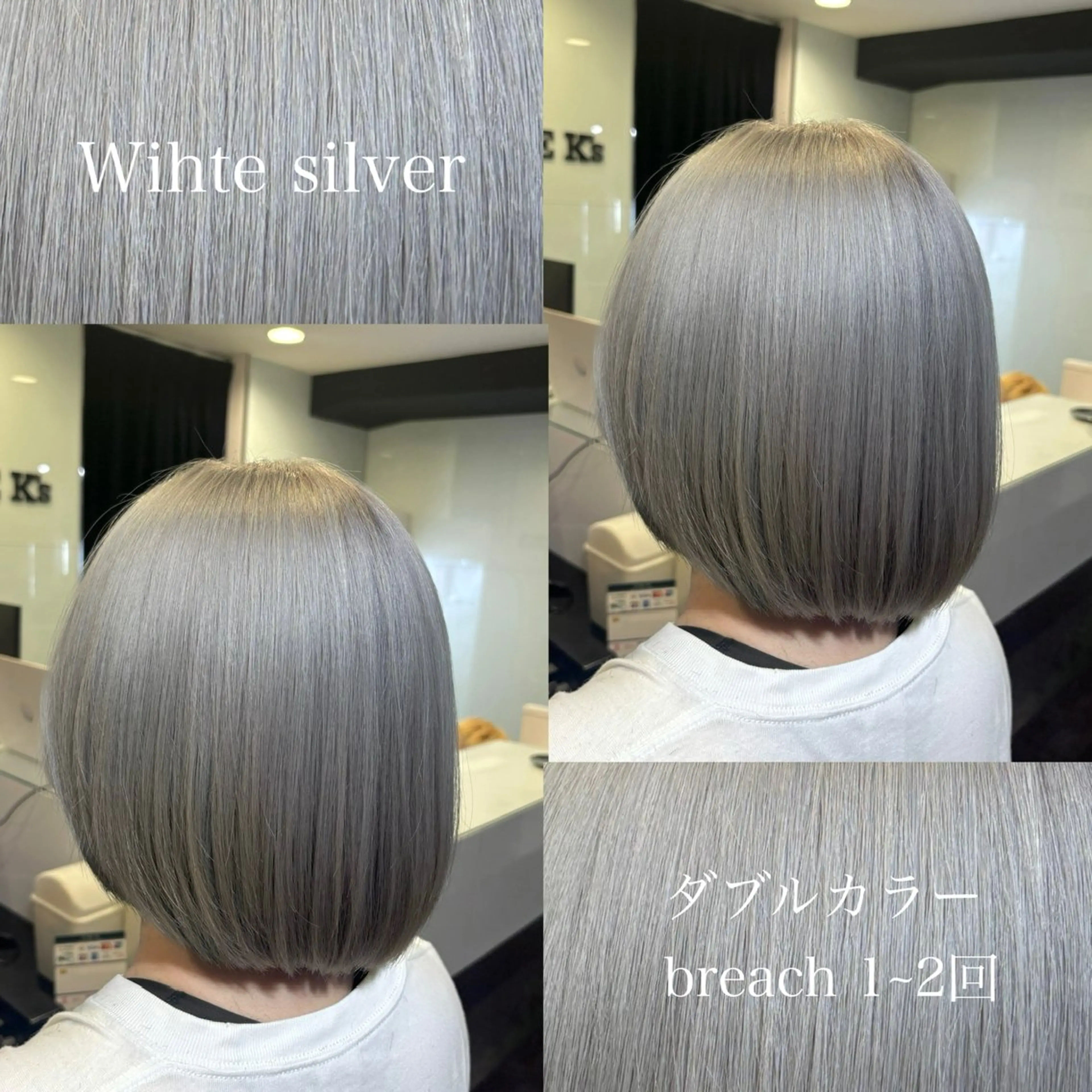 ショート ヘアカラー 【カラー指名No 1✨】HIBIKIのヘアスタイル