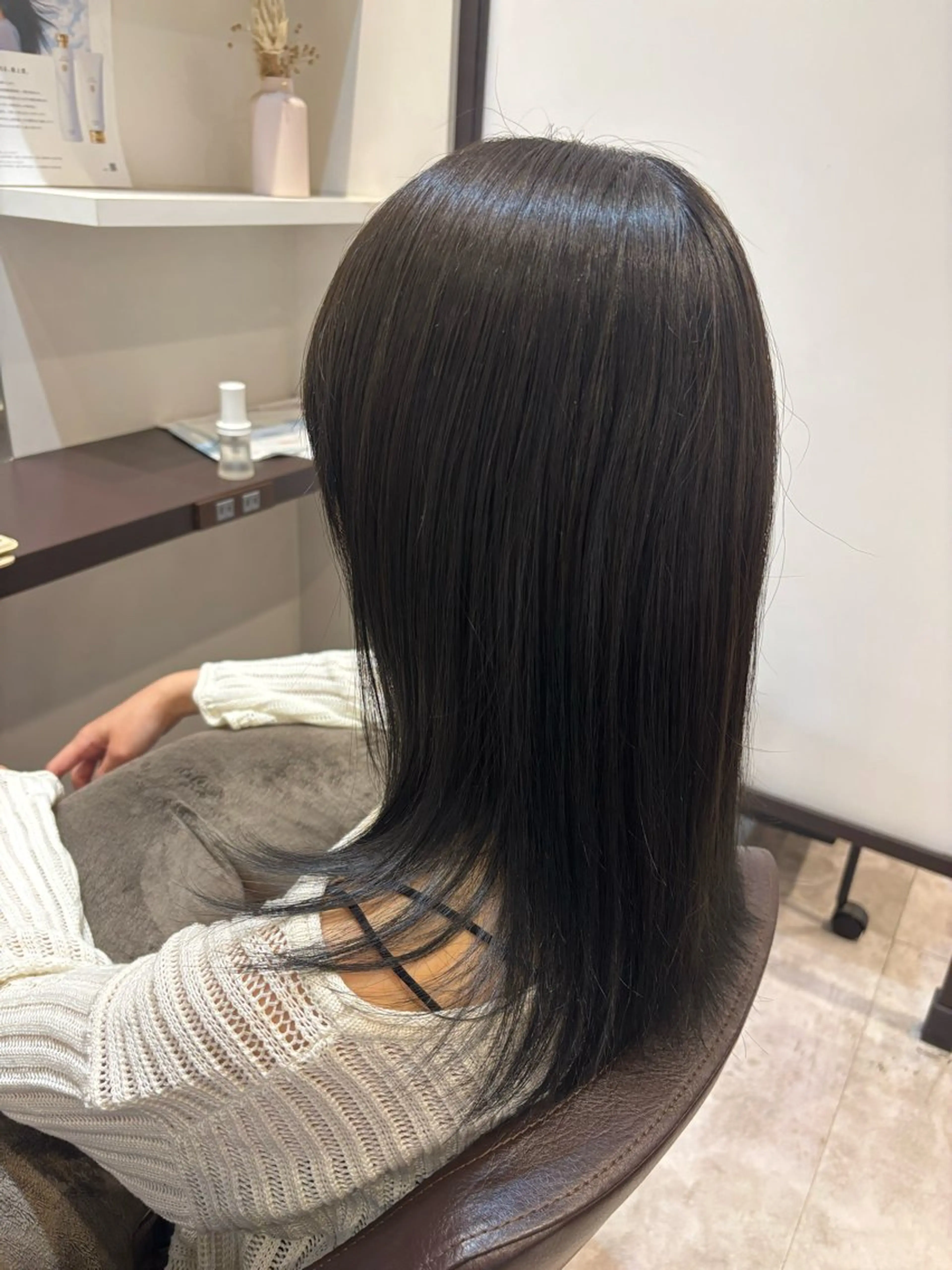 カラー 田中 拓人のヘアスタイル