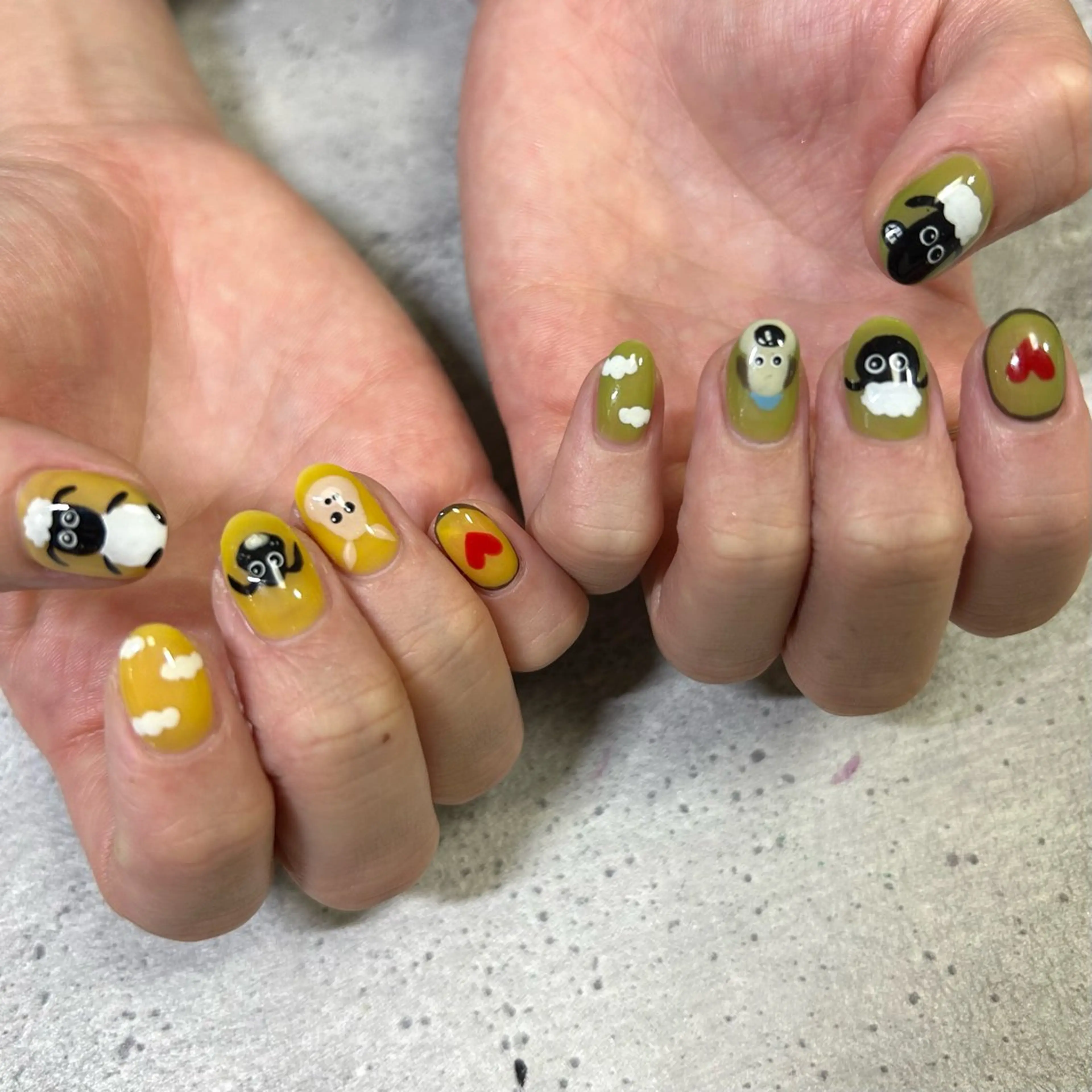 ネイル ハンドネイル ハンドケア 今福鶴見ネイル 8(エイト)のネイルデザイン