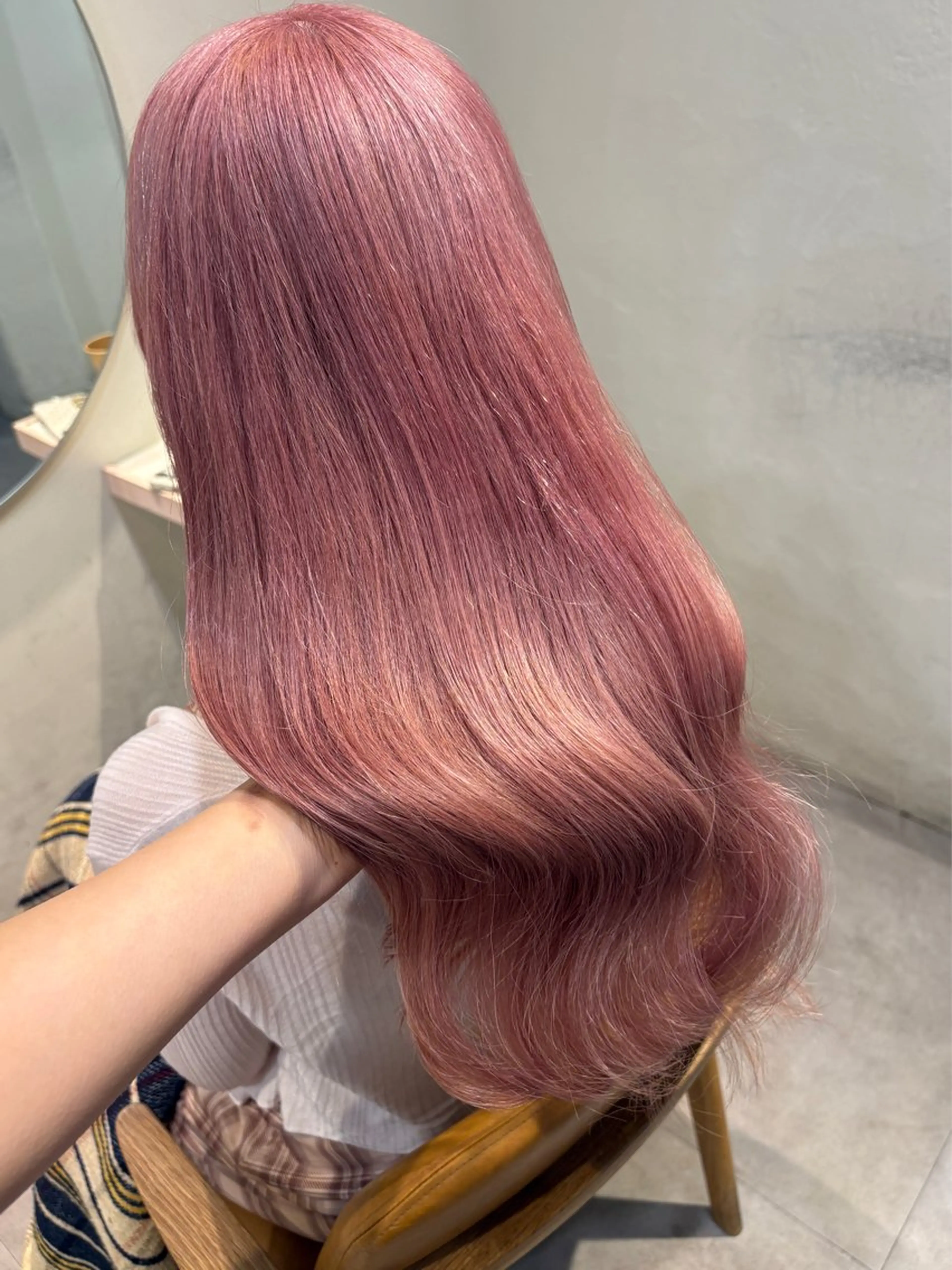 ロング カラー 当日予約大歓迎💗 依田瑞希のヘアスタイル