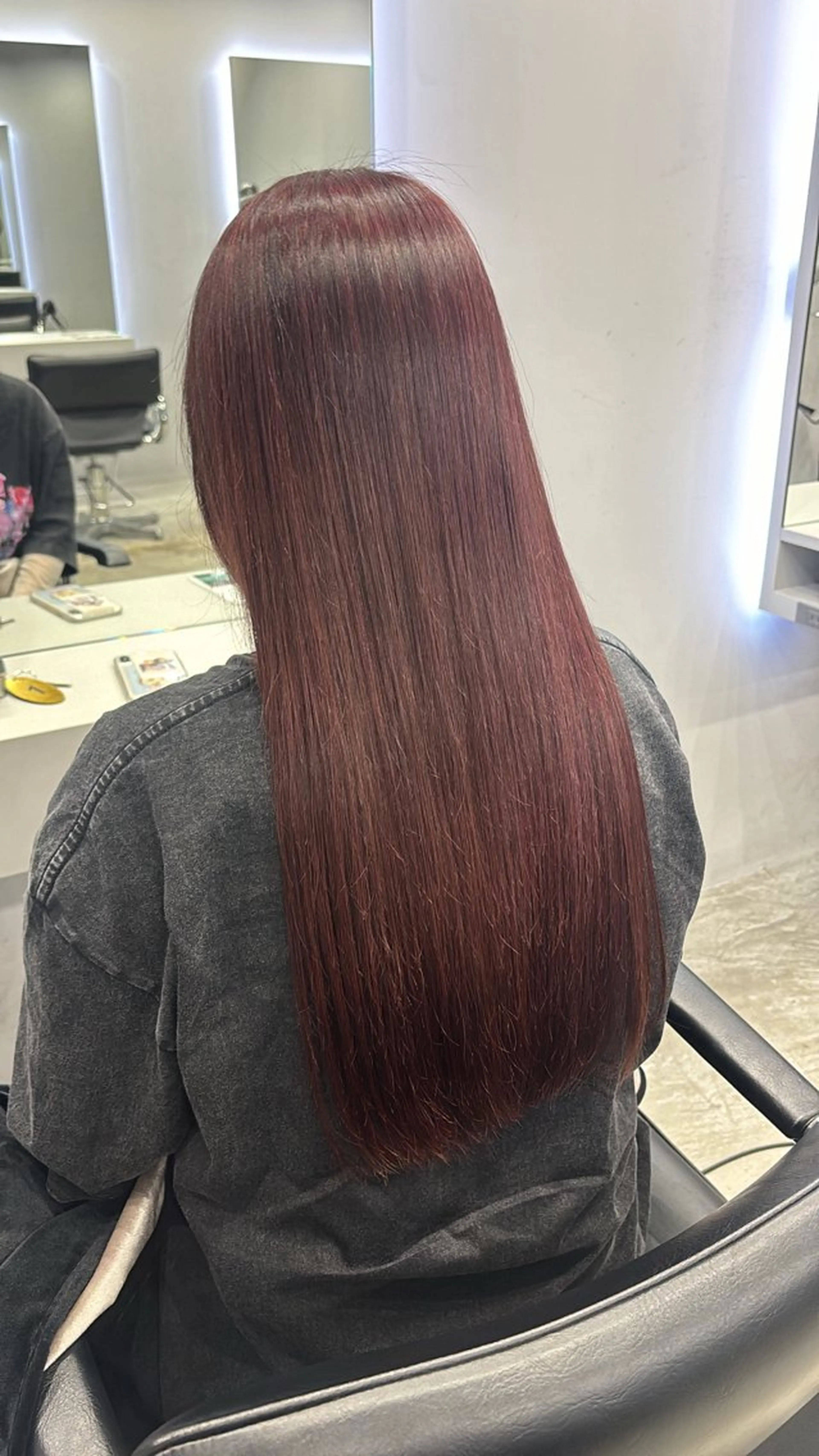 ロング 木村 彩乃のヘアスタイル