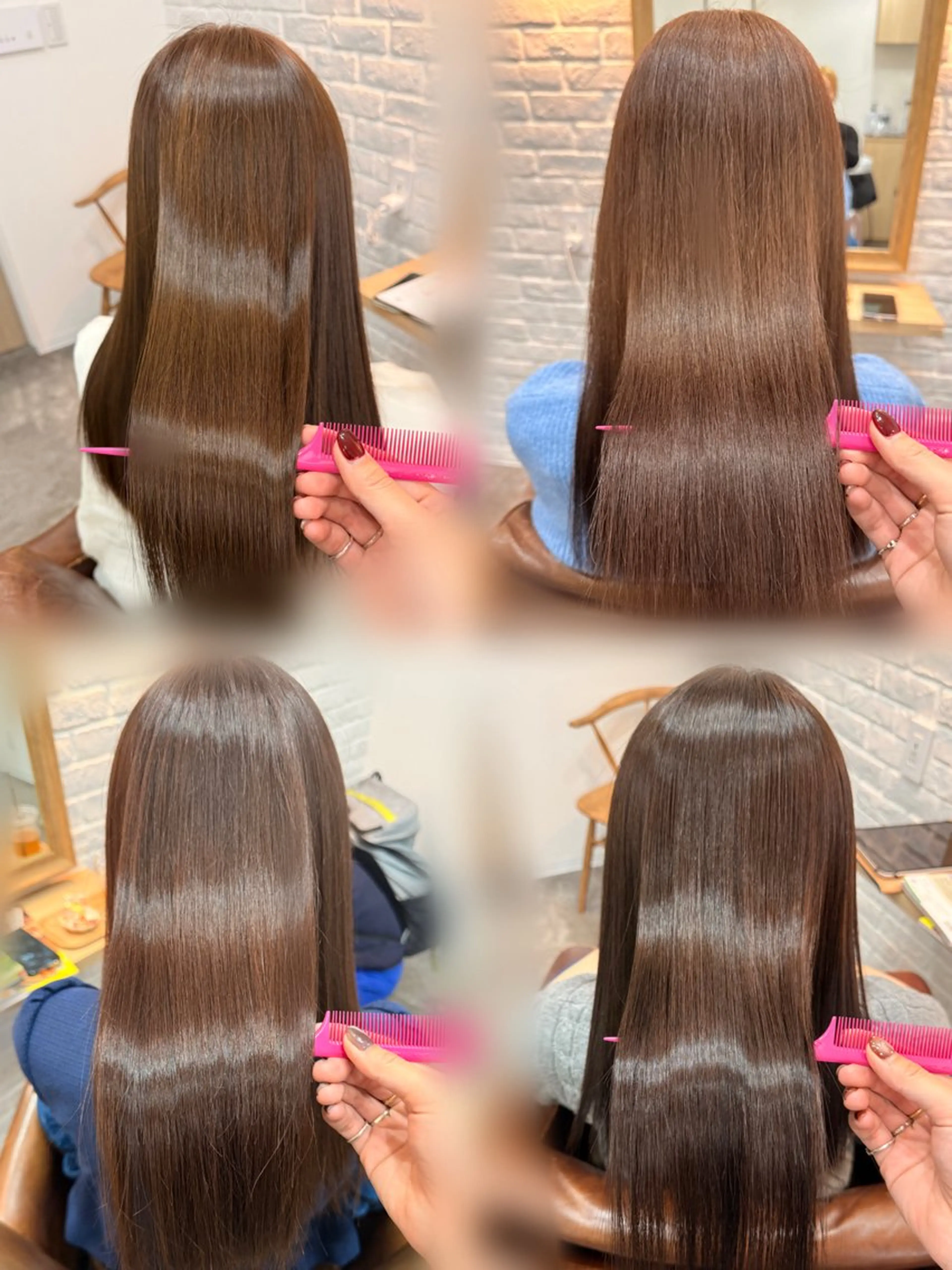 セミロング カラー ベージュカラー 透明感カラー オリーブベージュ 髪質改善 ヘアカラー トリートメント ヘッドスパ GOODDAY 🫧Manami🫧のヘアスタイル