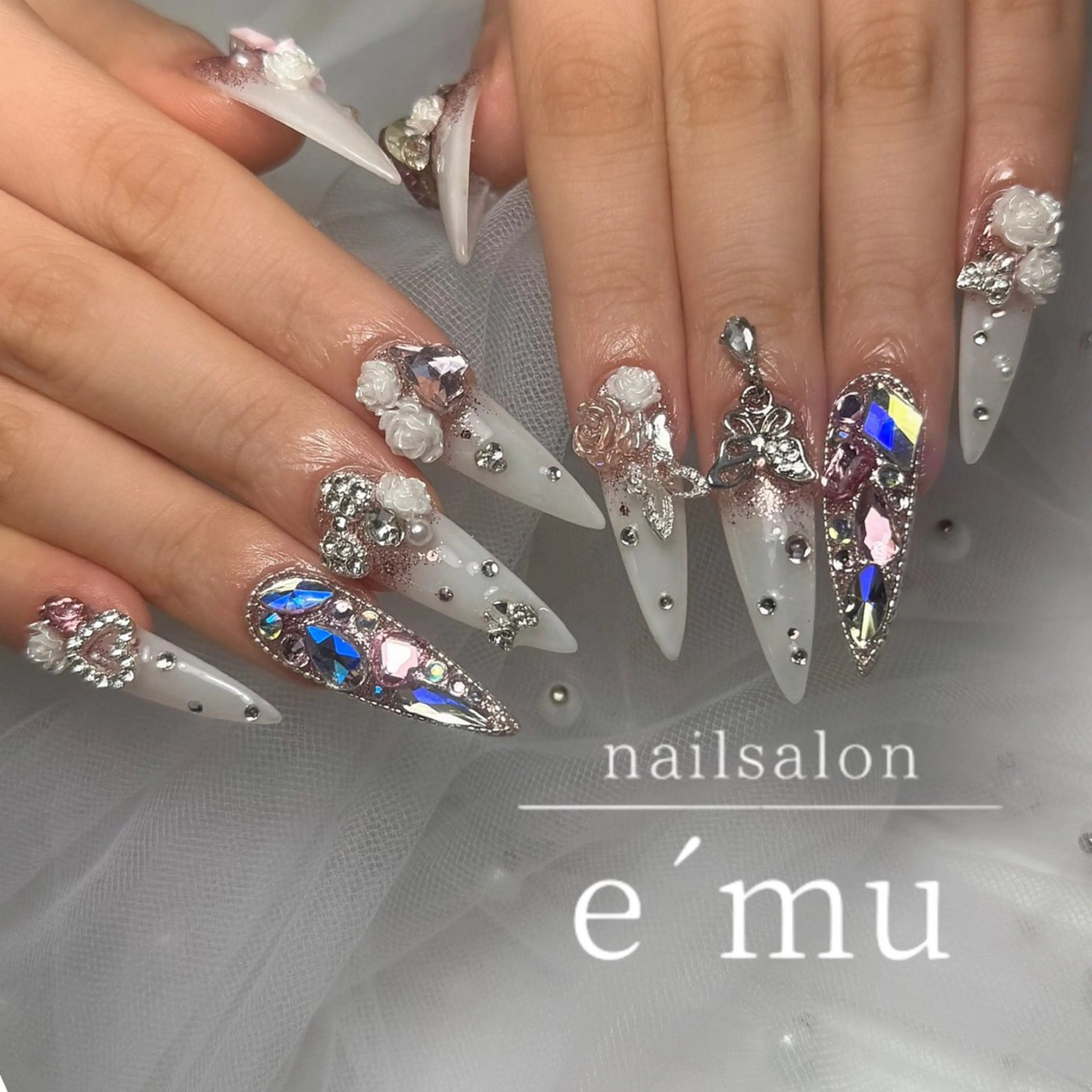 ネイル ネイルチップ ハンドネイル nailsalon e´muのネイルデザイン