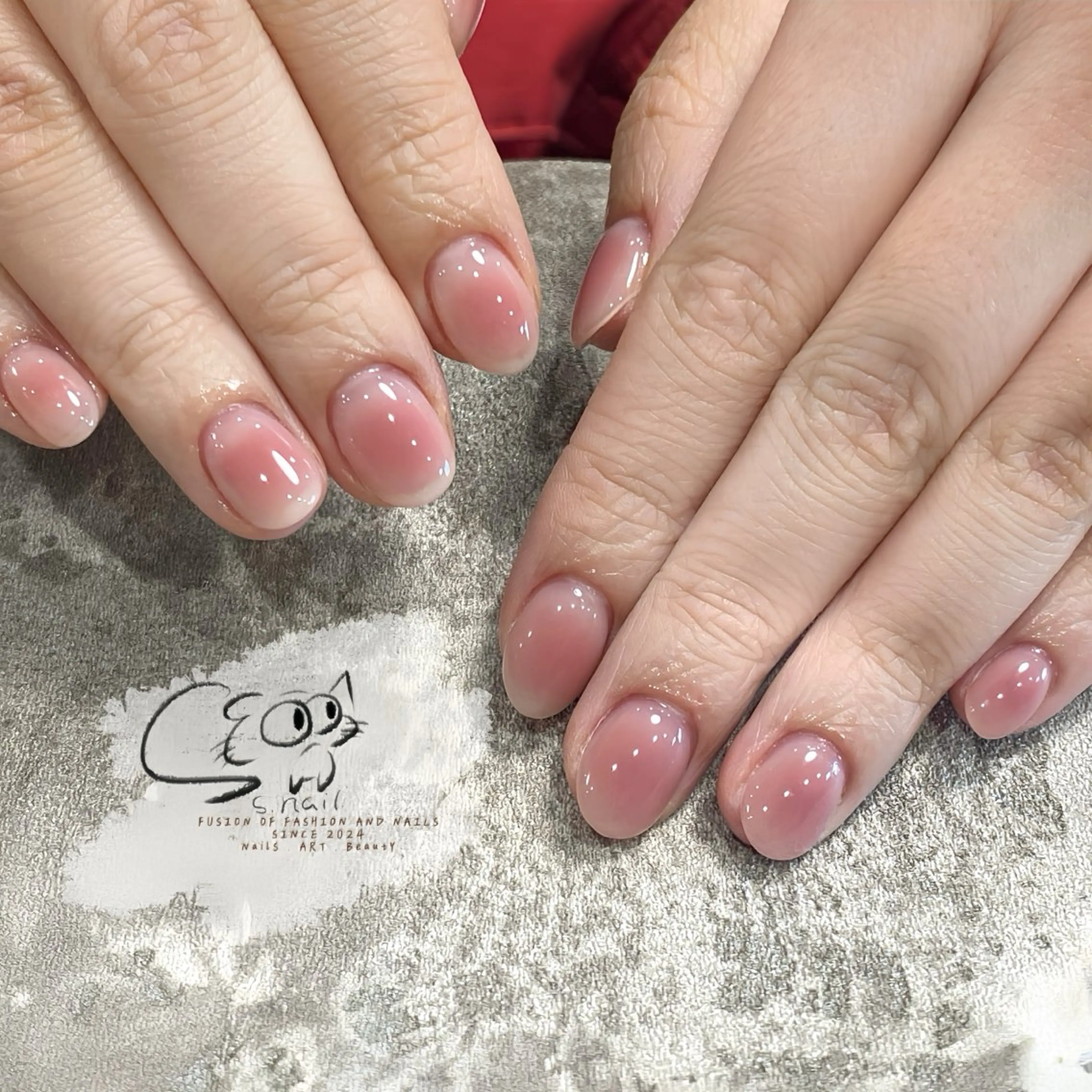 ネイル チークネイル フレンチネイル グラデーション マグネットネイル ワンカラーネイル ハンドネイル S.nail所属・S.nail _のネイルデザイン