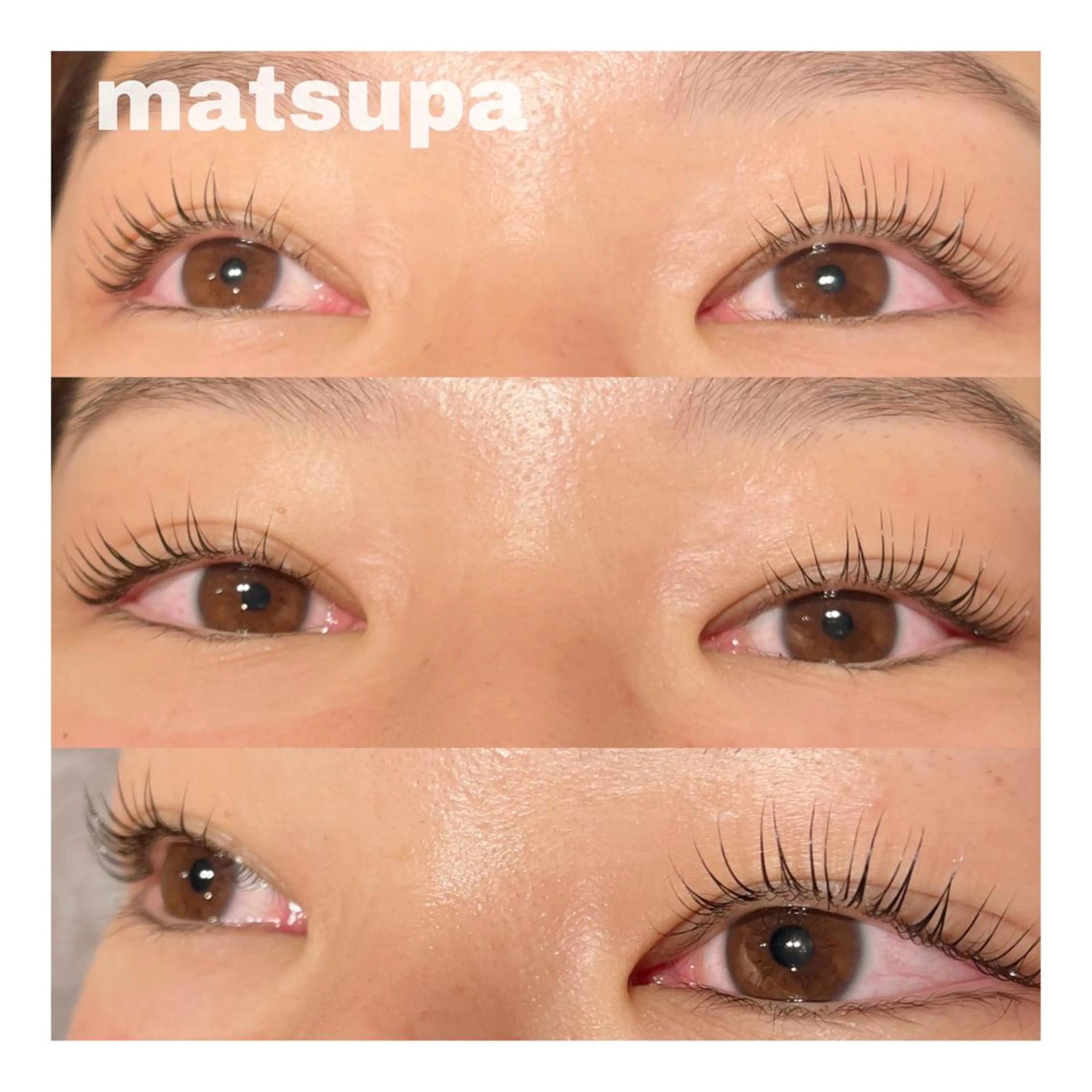 マツエク・マツパ Lカール まつげパーマ マツパ ブリーチ・ツヤ髪特化 レイヤー🥝ルナのヘアスタイル