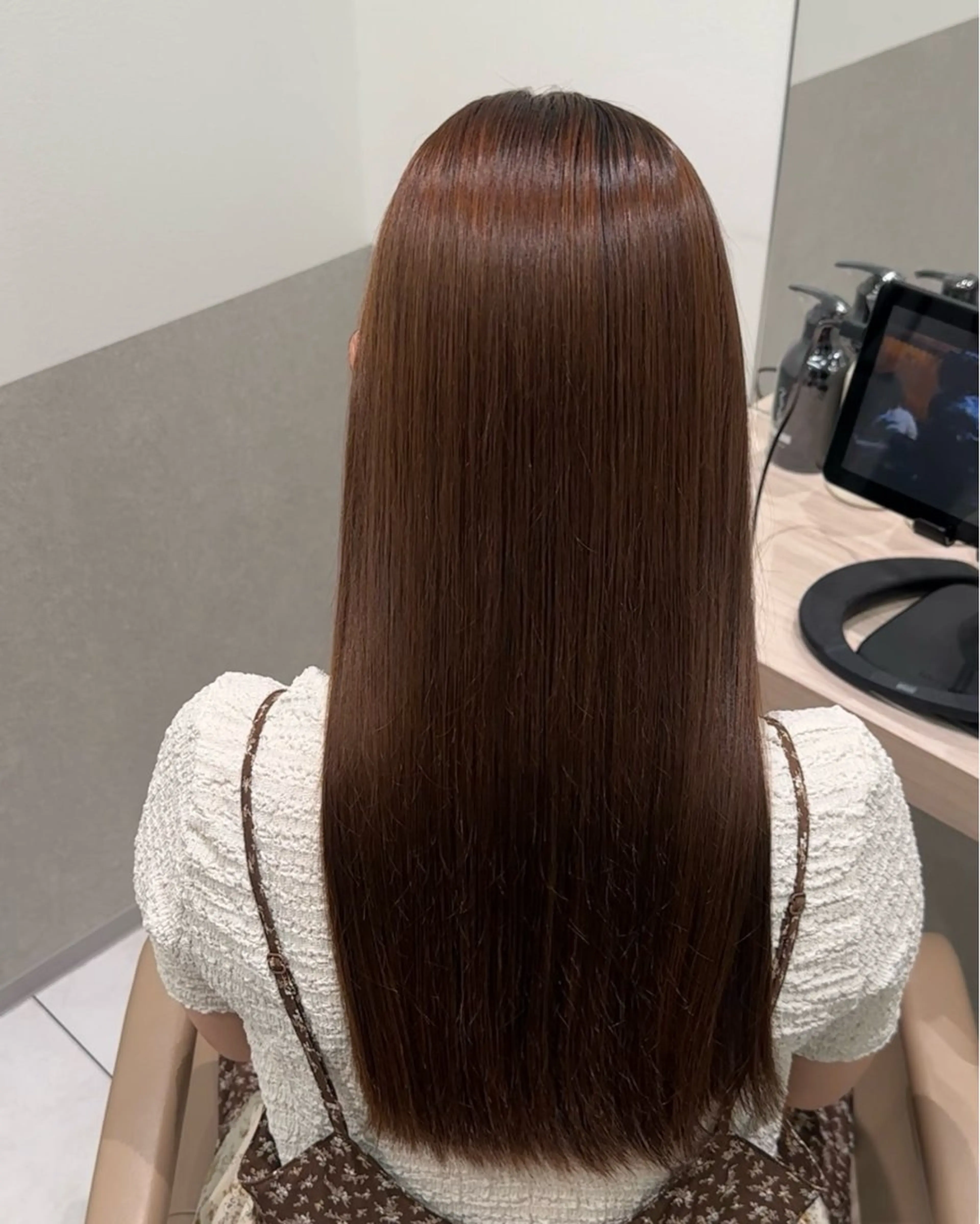 ロング 縮毛矯正 🫧髪質改善🫧 マツモトのヘアスタイル