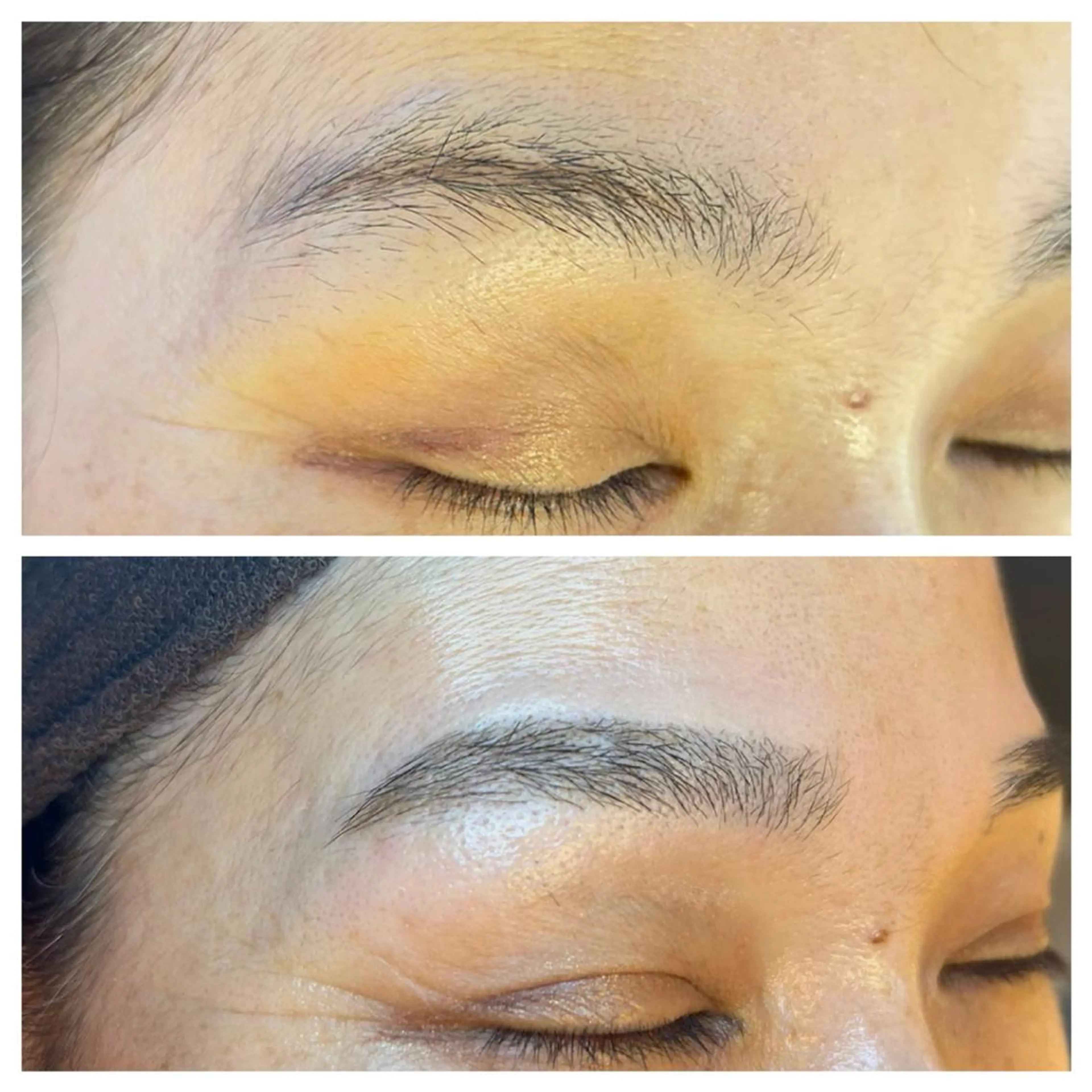 ☘️眉を整えよう🍀【眉Wax】⭐️眉を整えてメイク時短 ！眉をデザインして周りの余分な毛をWaxで除去します❣️の写真