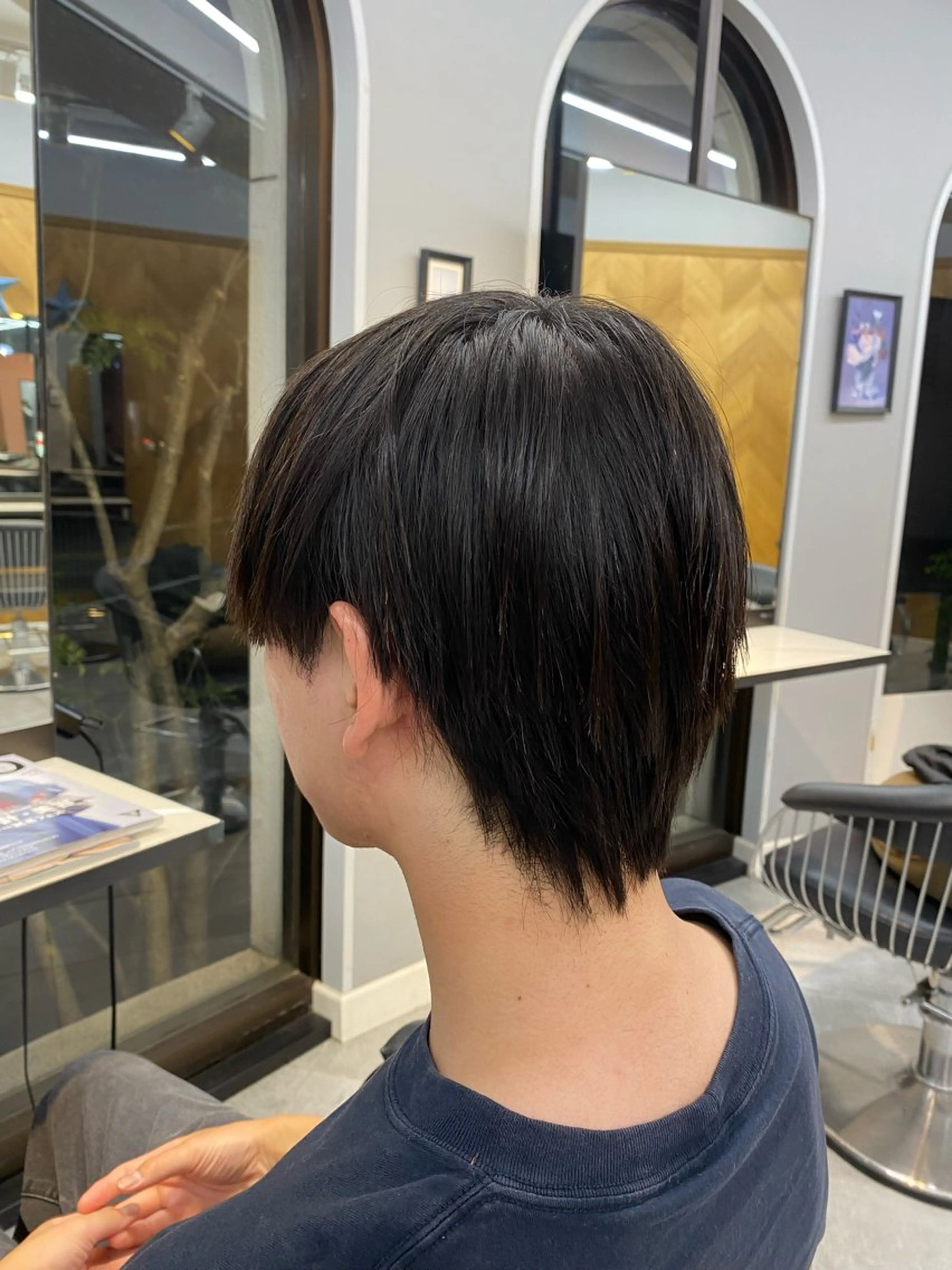 ショート パーマ 縮毛矯正 たまプラーザ/駅近/ CASA/前田 朋輝のヘアスタイル